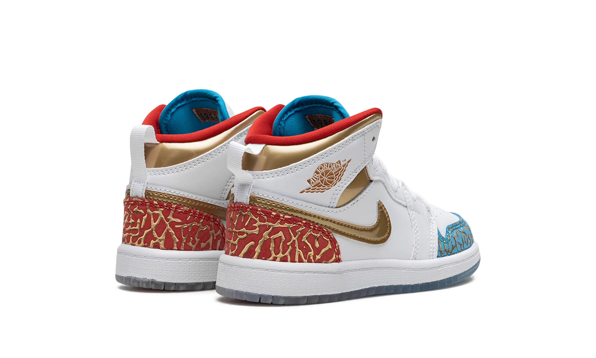 Feel Light Air Jordan 1 Mid PS "UNC to CHI"