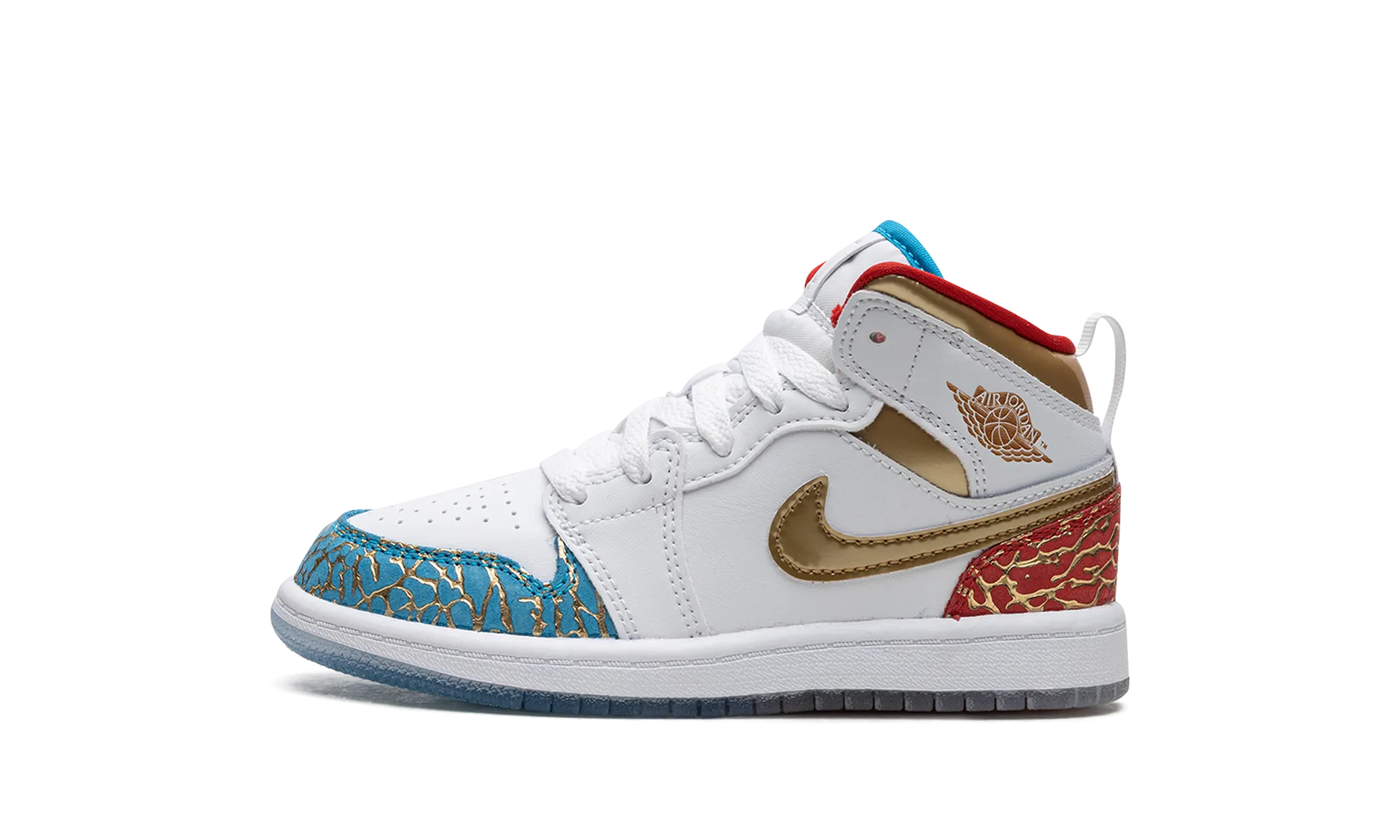 Breathable Airflow sports performance Air Jordan 1 Mid PS "UNC to CHI"
