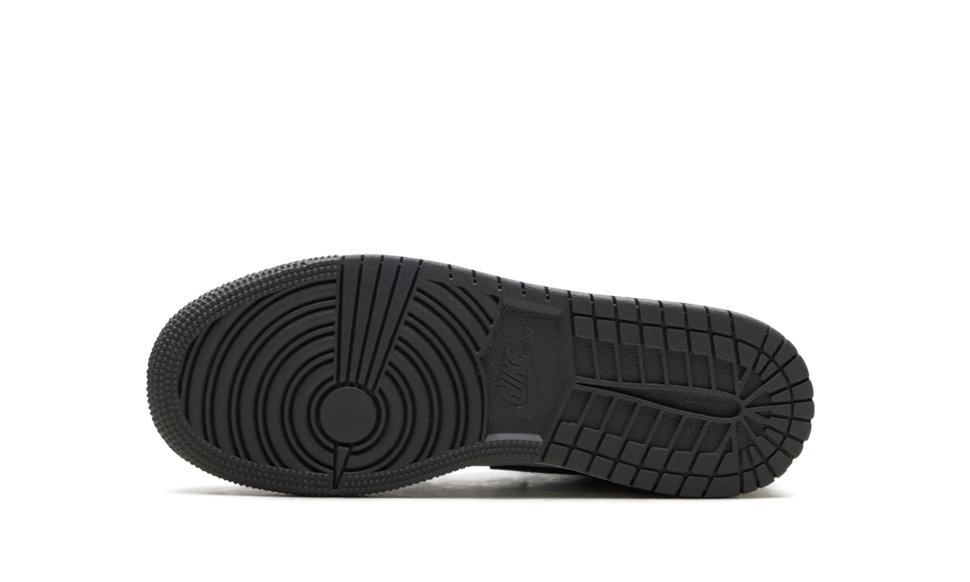 Air Jordan 1 Mid "Black/ Iron Grey/ White" Grip Enhanced Outsole