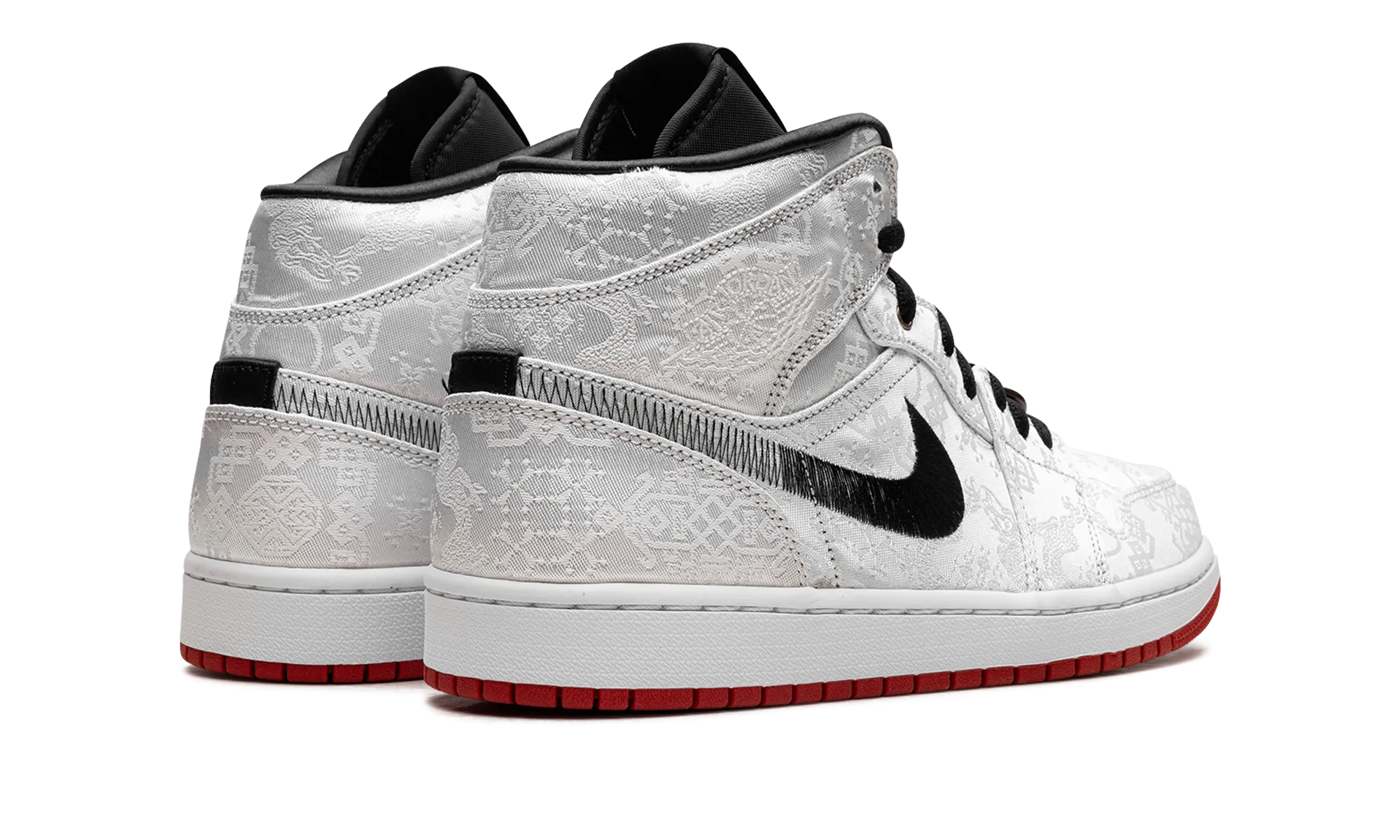Air Jordan 1 Mid "Fearless Edison Chen - Clot Silk" Biodegradable Components Tough Build
