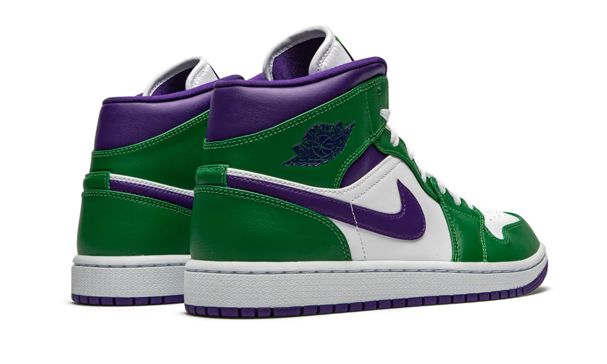 Air Jordan 1 Mid "Incredible Hulk" Moisture Wicking Fabric Responsive Use