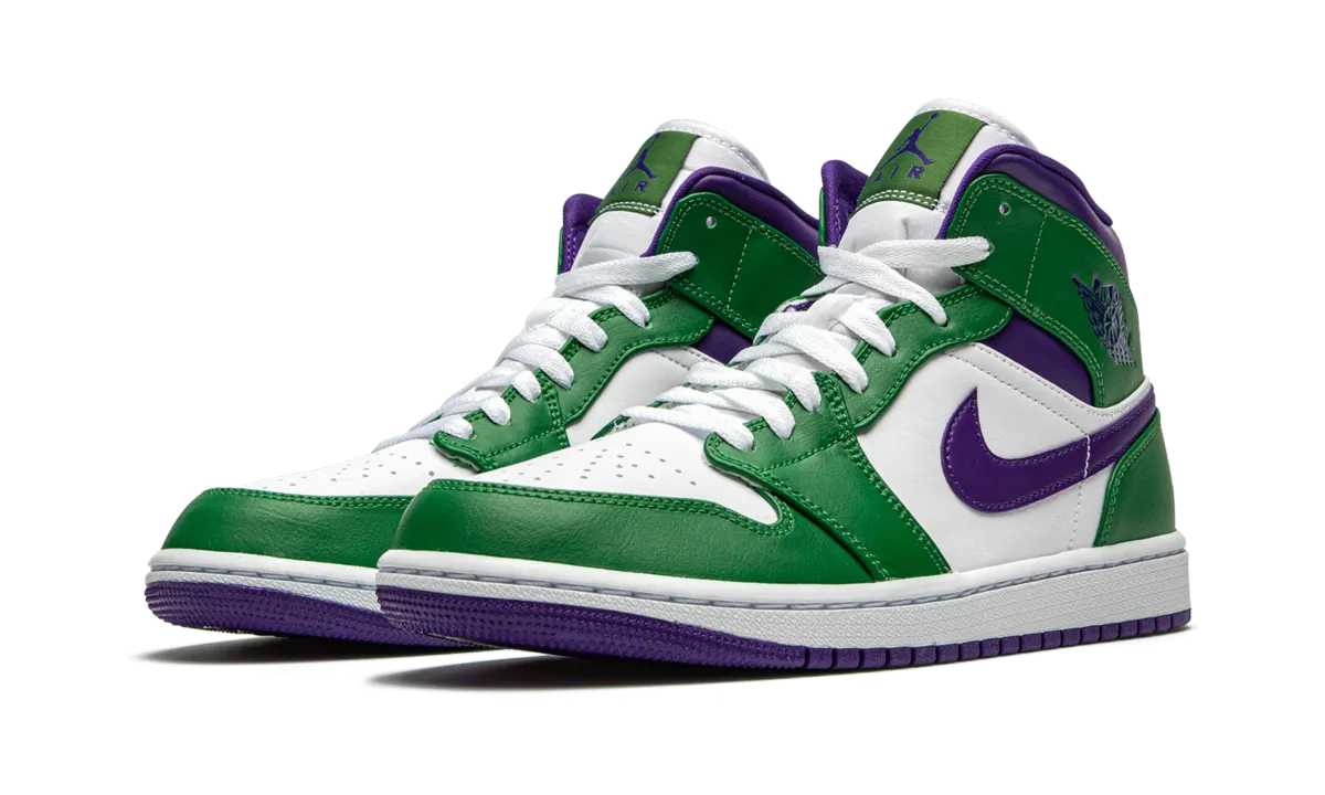 Unbeatable flexibility Distinctive materials Air Jordan 1 Mid "Incredible Hulk"