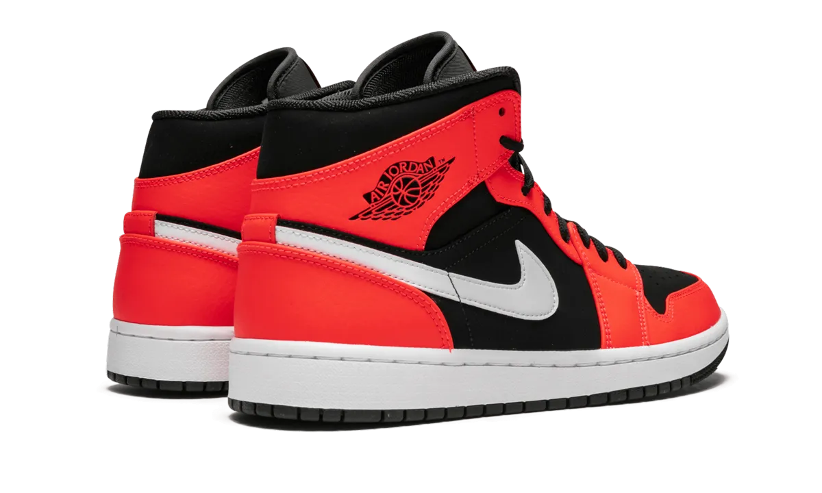 Air Jordan 1 Mid "Infrared 23" Ankle Collaboration High Rebound Foam