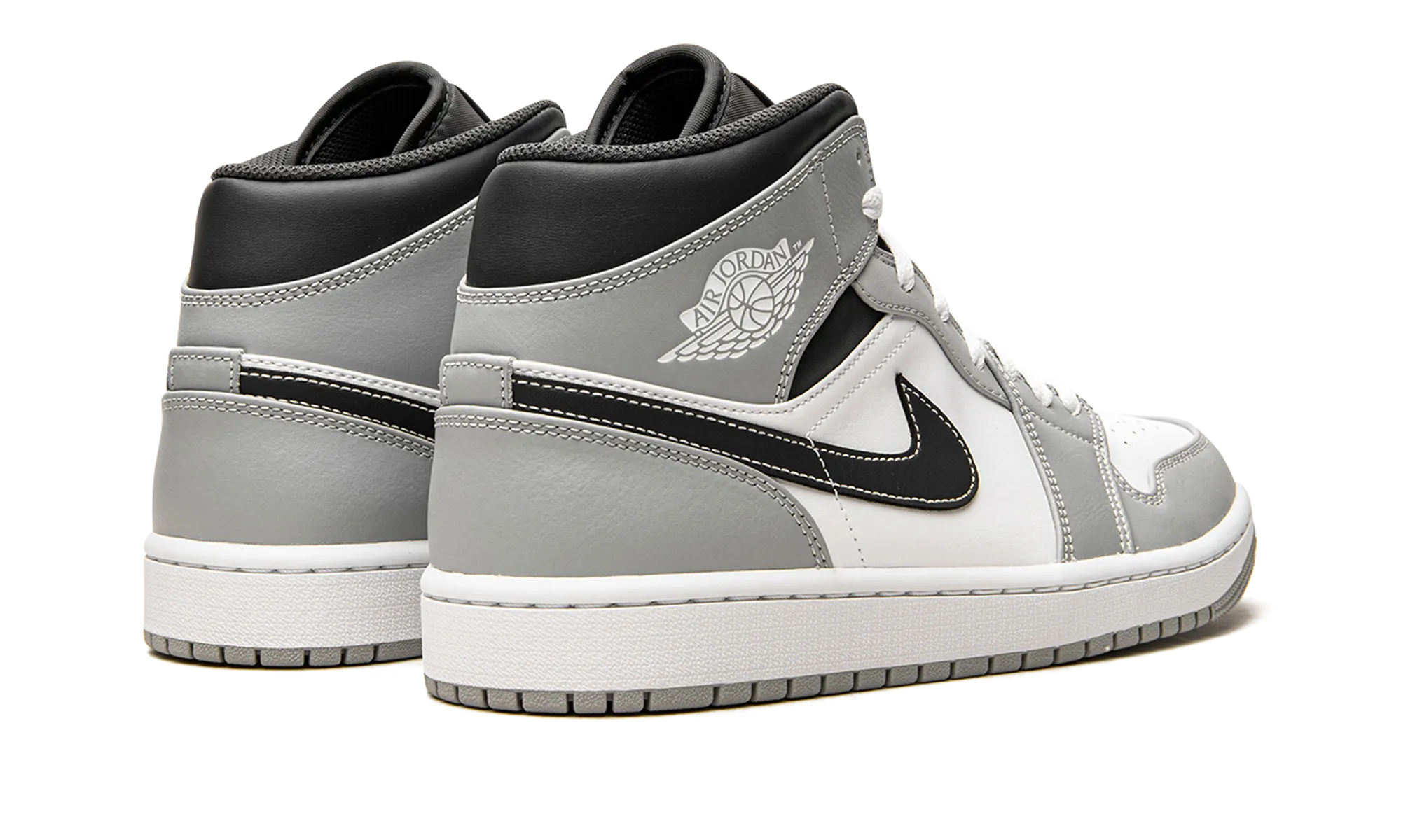 Trendy Style Easy Packing Air Jordan 1 Mid "Light Smoke Grey 2.0"