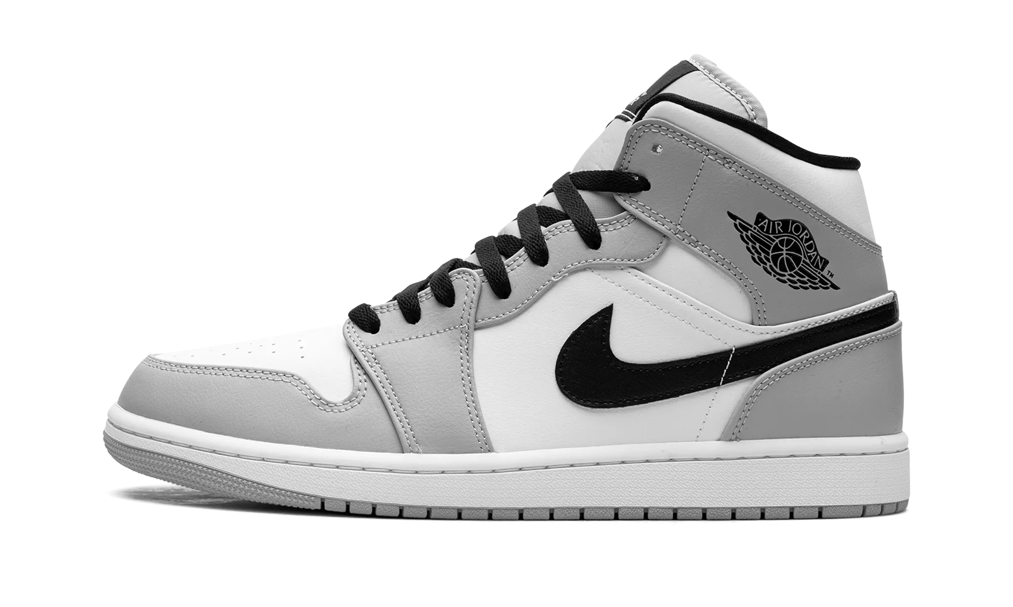 Body Movement Air Jordan 1 Mid "Light Smoke Grey"