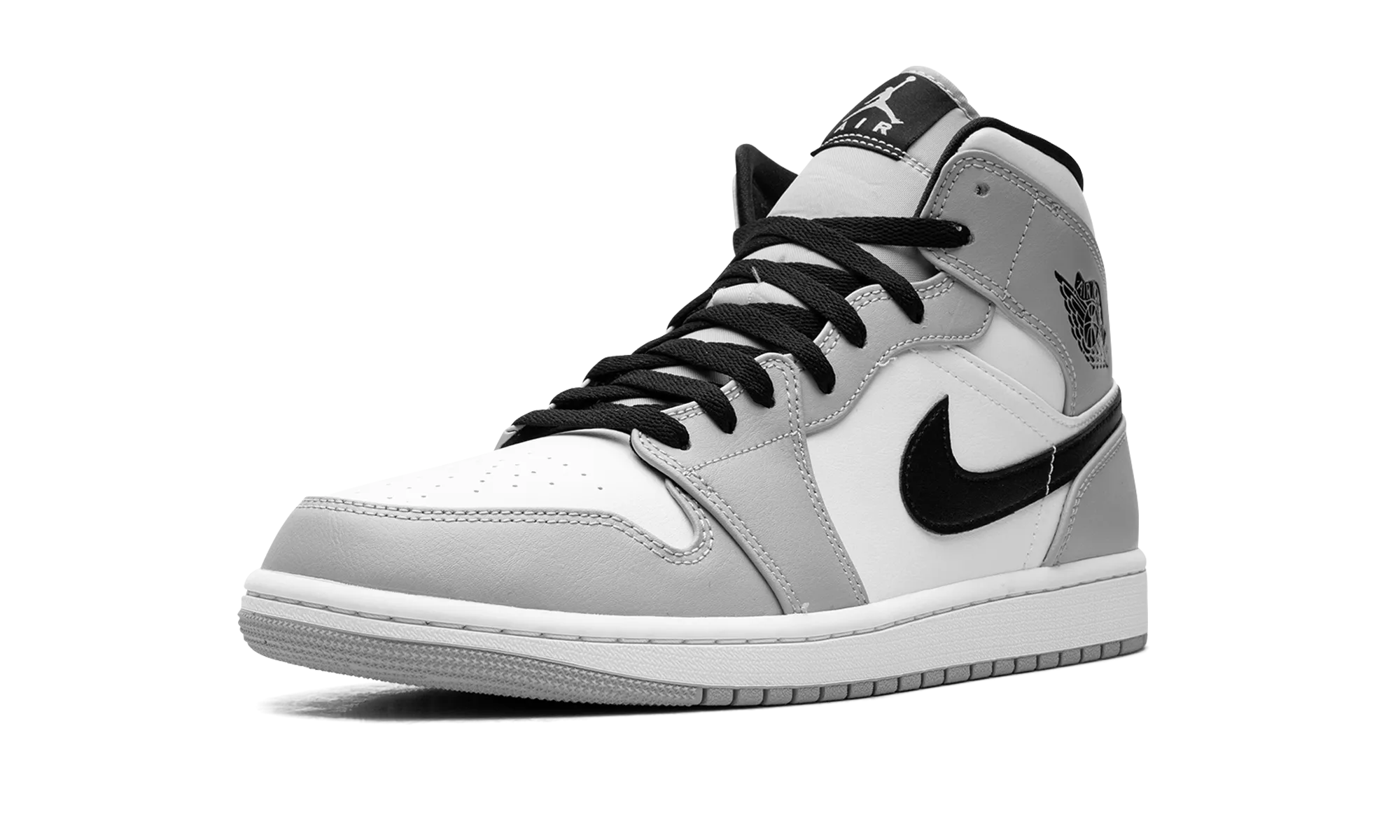 Eco Friendly Dye LightweightDesign Air Jordan 1 Mid "Light Smoke Grey"