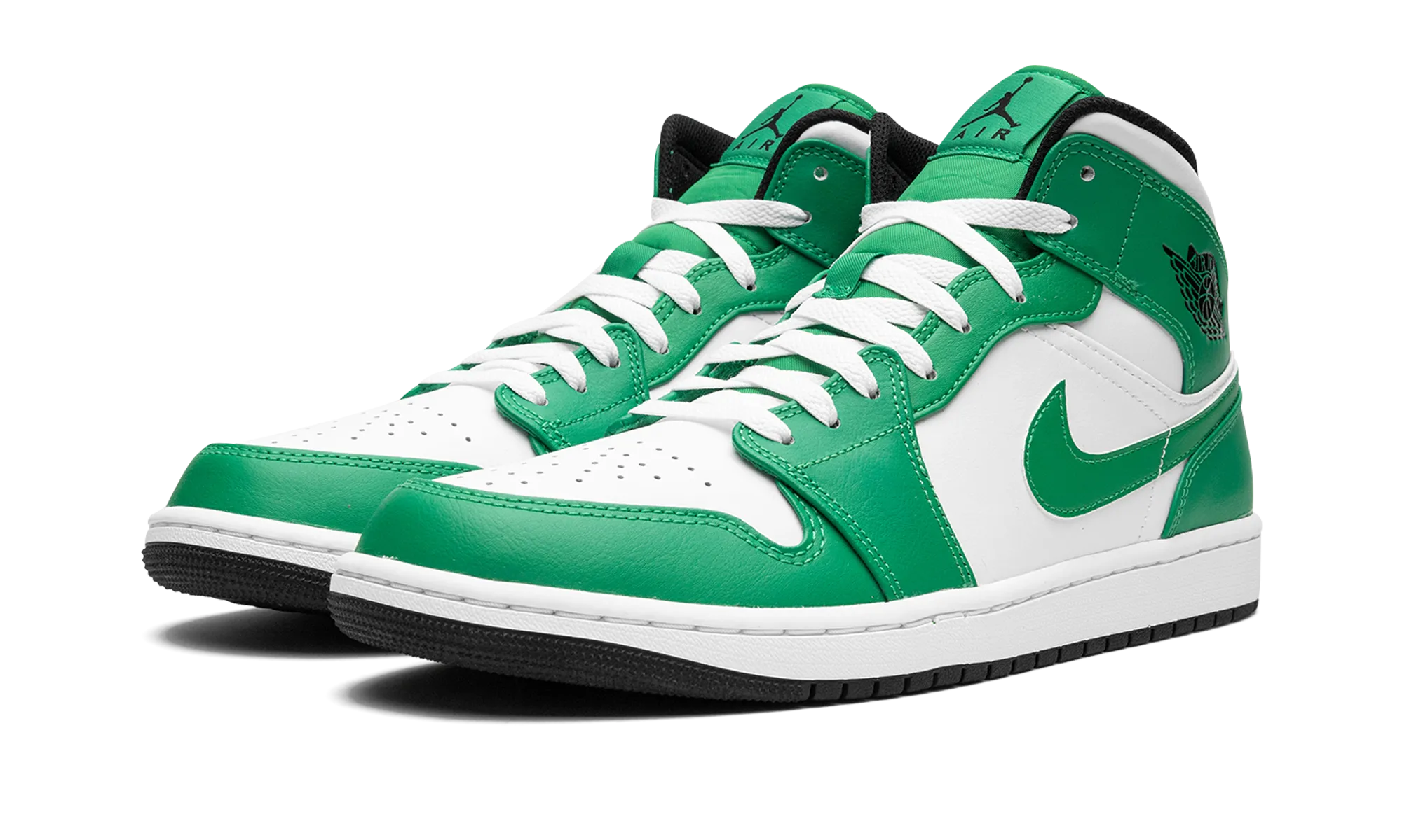 Traction pods Dynamic Lacing Air Jordan 1 Mid "Lucky Green"