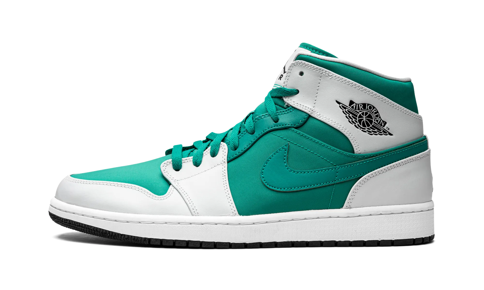 High Mileage Breathable Inner Lining Air Jordan 1 Mid "Lush Teal"