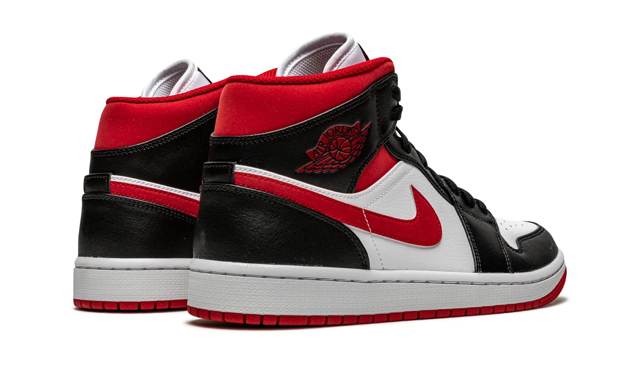 Pressure Ease Air Jordan 1 Mid "Metallic Red"