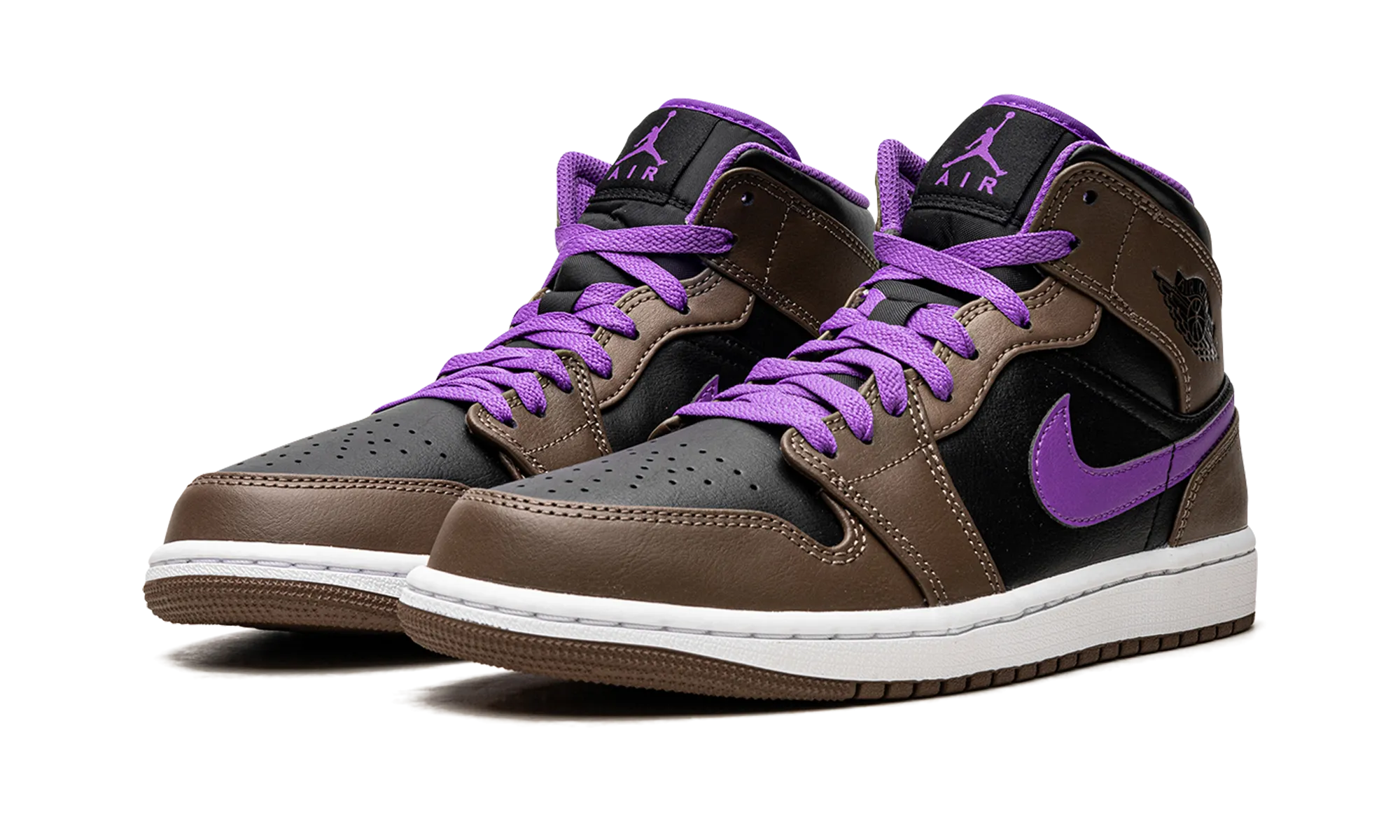 Move Natural LeatherUpper Air Jordan 1 Mid "Palomino"