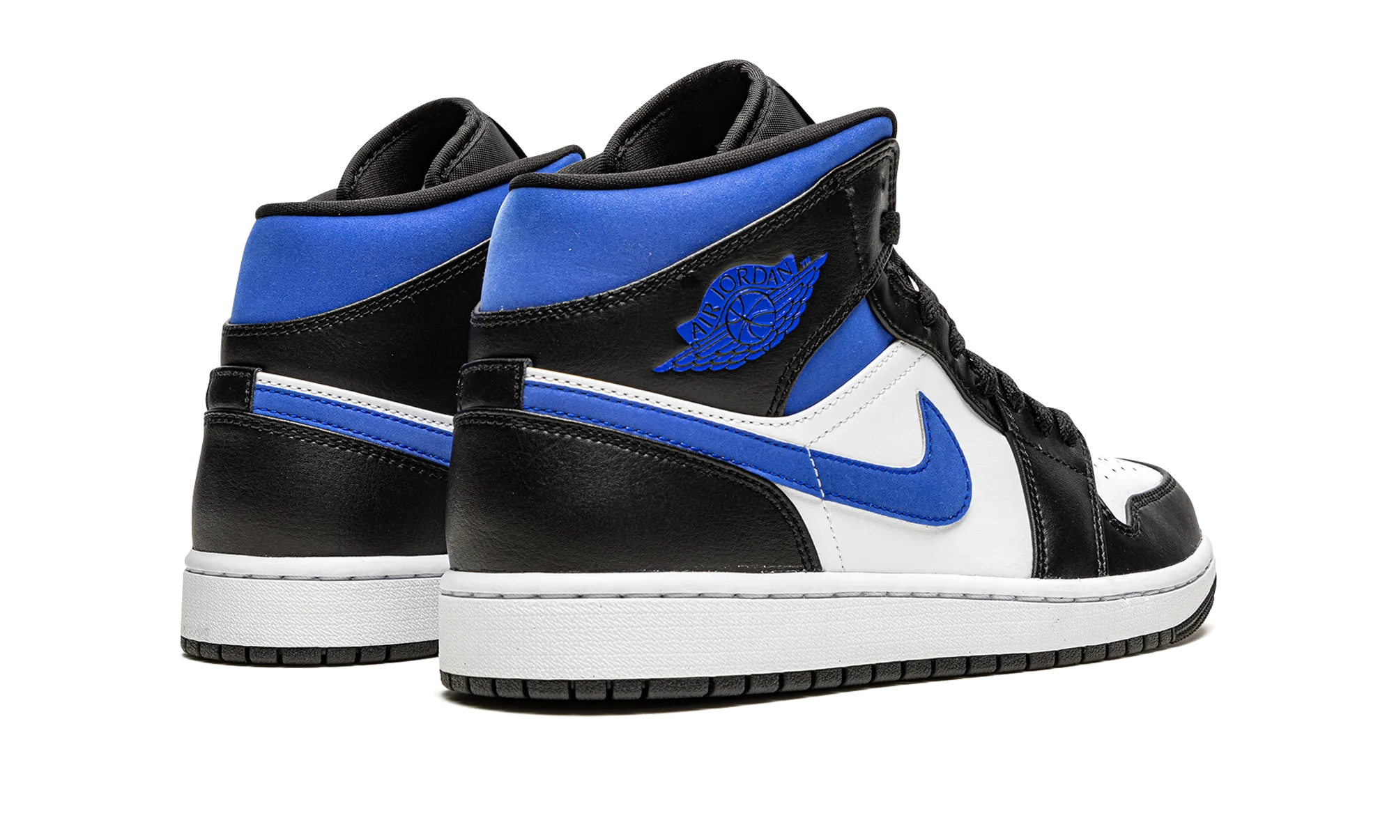Stretchable Openings Urban Speed Air Jordan 1 Mid "Racer Blue / Black / White"