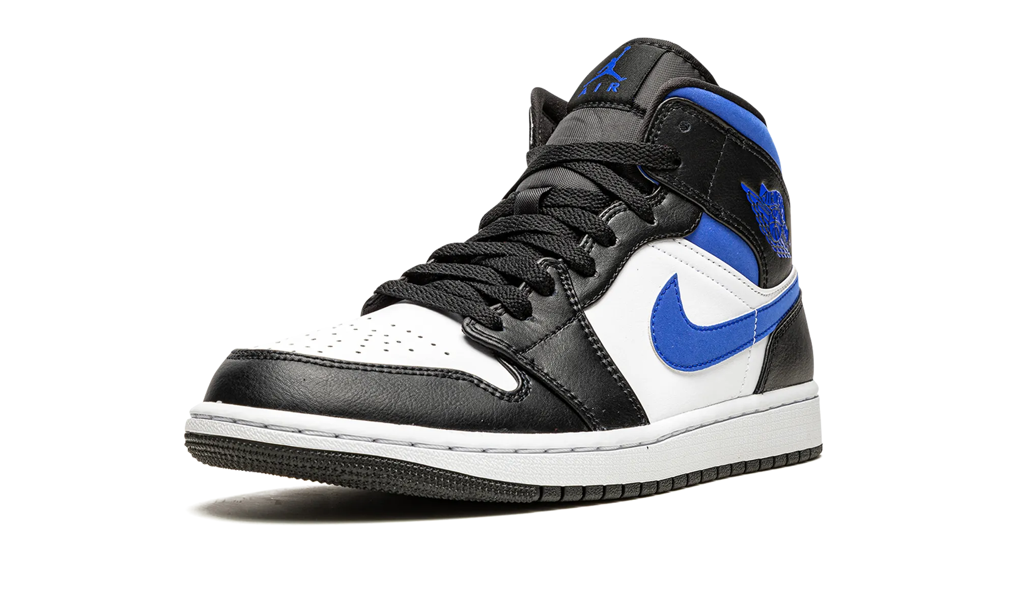 Carbon Fiber Plates Air Jordan 1 Mid "Racer Blue / Black / White"