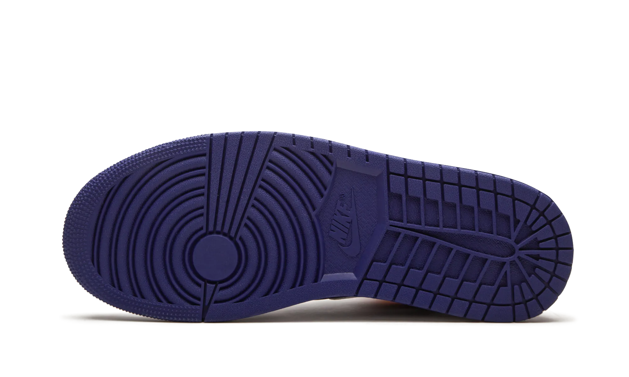 Air Jordan 1 Mid "Royal Blue / Laser Orange" Loafers style