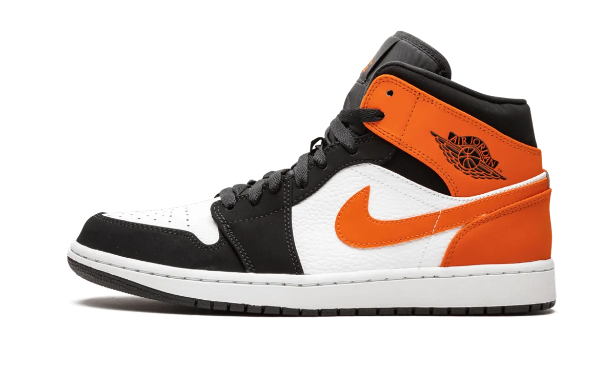 Low Collar Design Slip Vibe Air Jordan 1 Mid "Shattered Backboard"