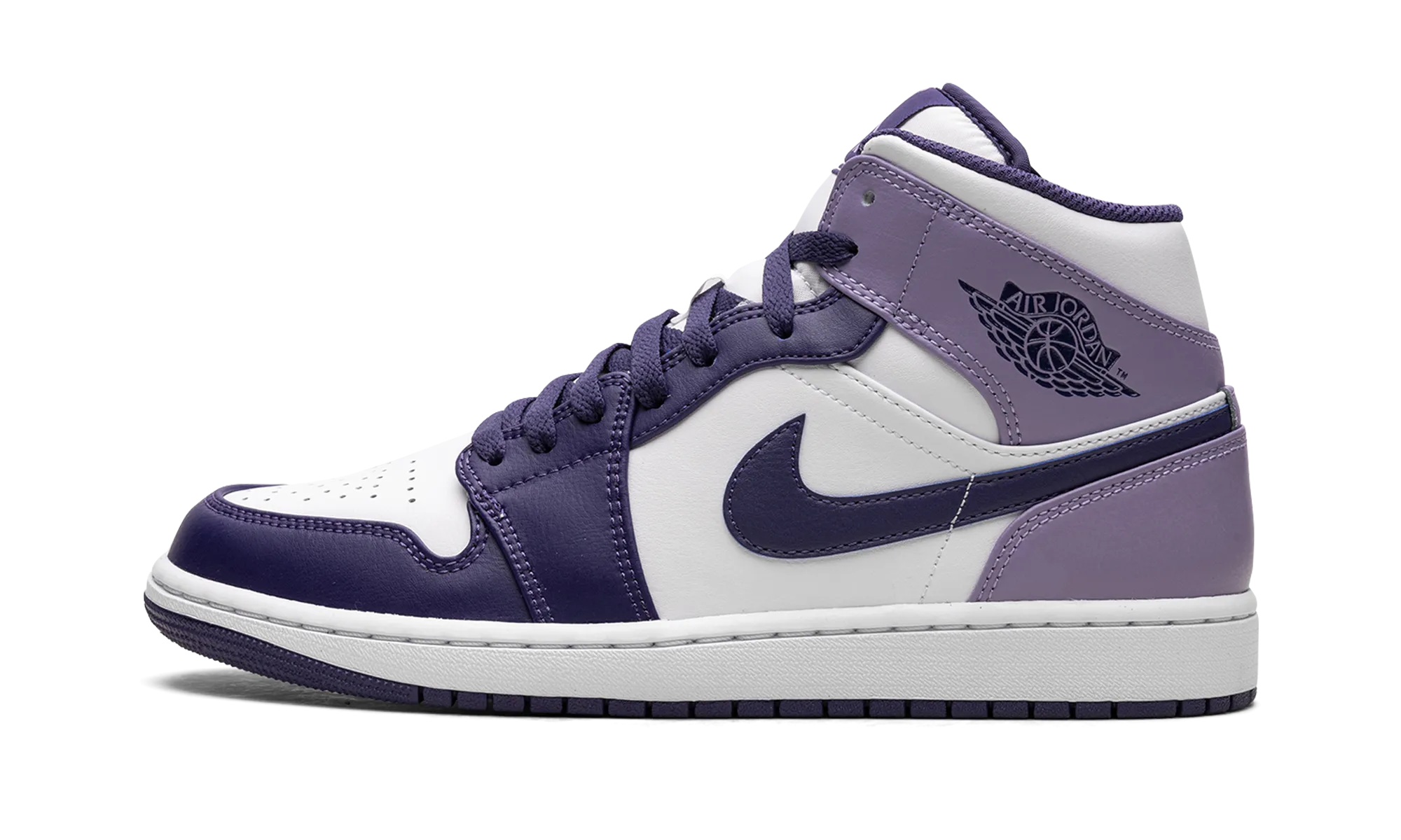 Air Jordan 1 Mid "Sky J Purple" Asymmetric Lacing