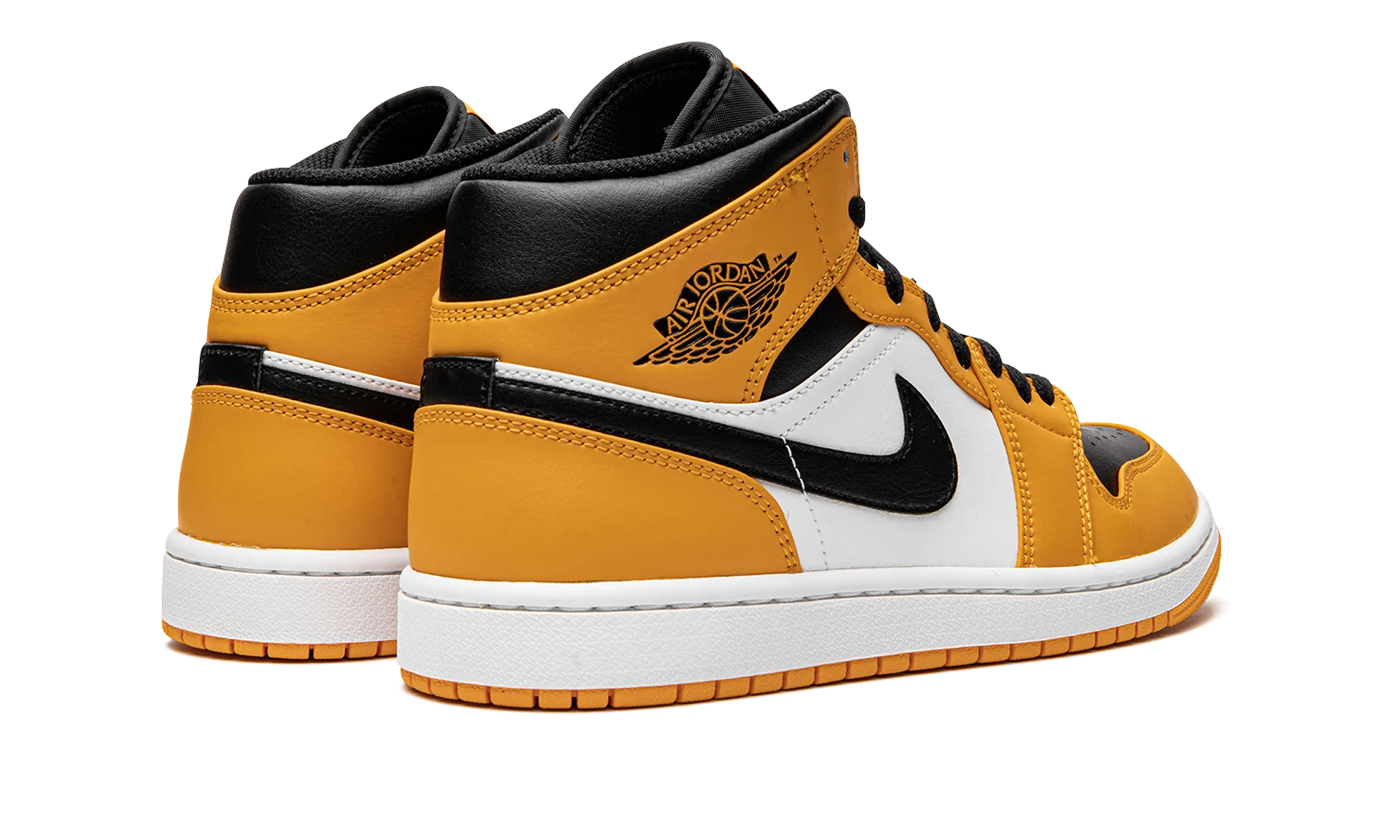 Air Jordan 1 Mid "Taxi" Heel Counter Structure