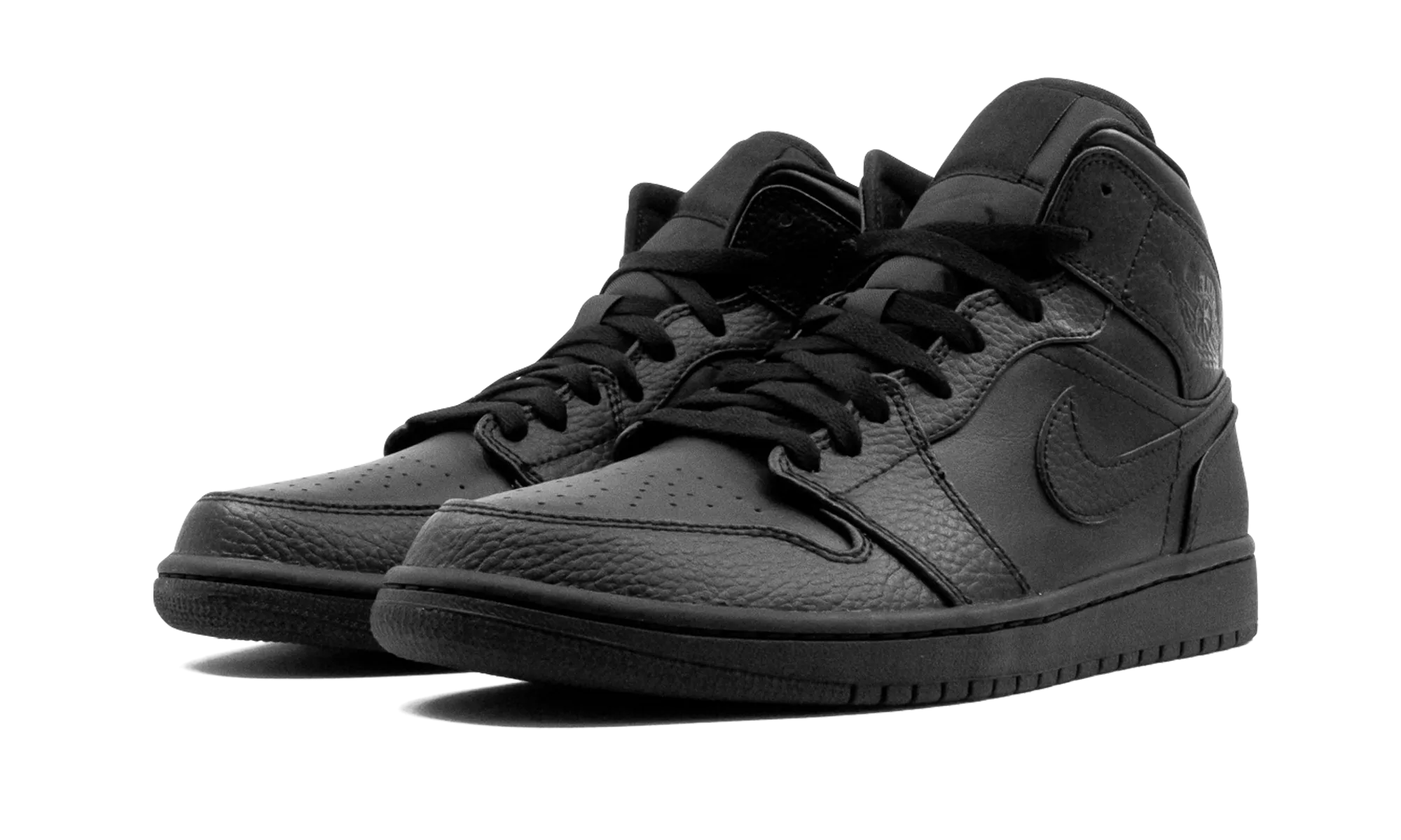 Air Jordan 1 Mid "Triple Black" Comfortable Use