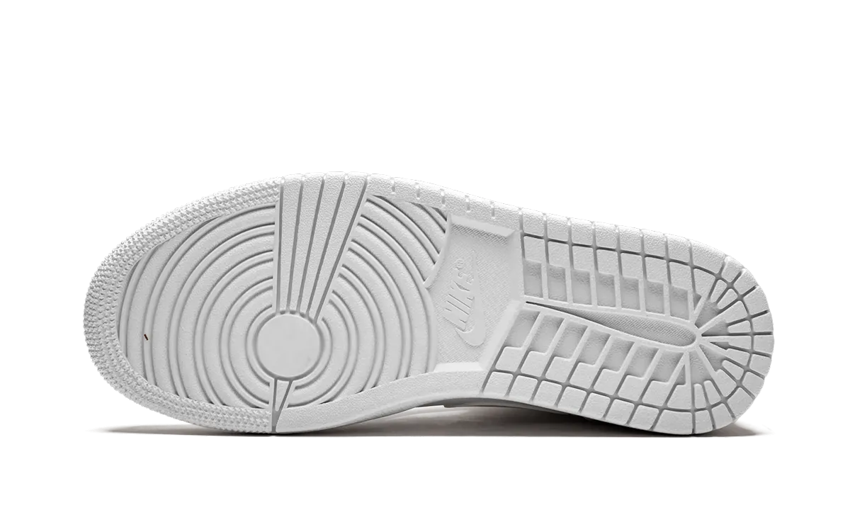 Air Jordan 1 Mid "Triple White" Static Dissipative