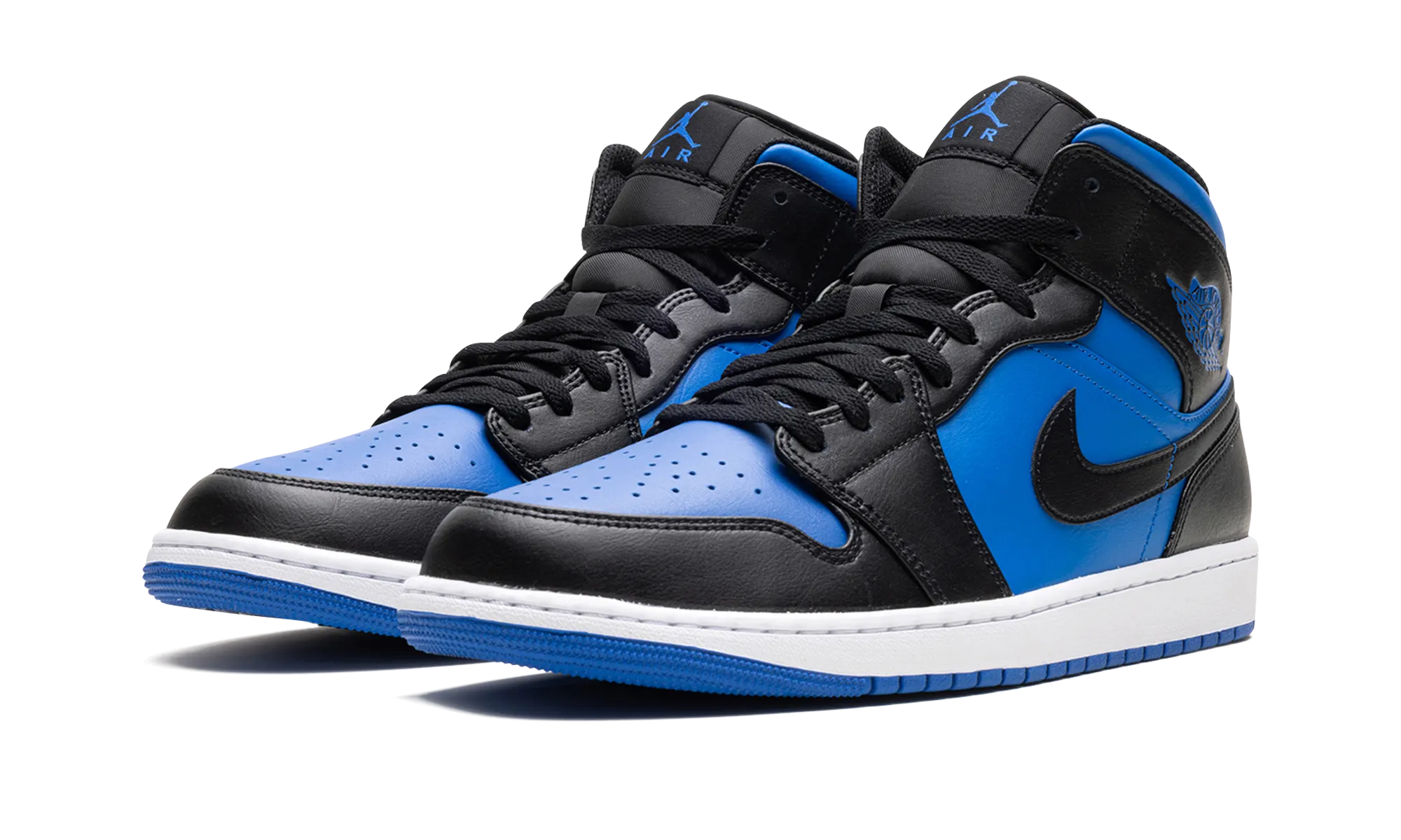 Air Jordan 1 Mid "Varsity Royal" Thermal Regulating Liners Comfort Soft