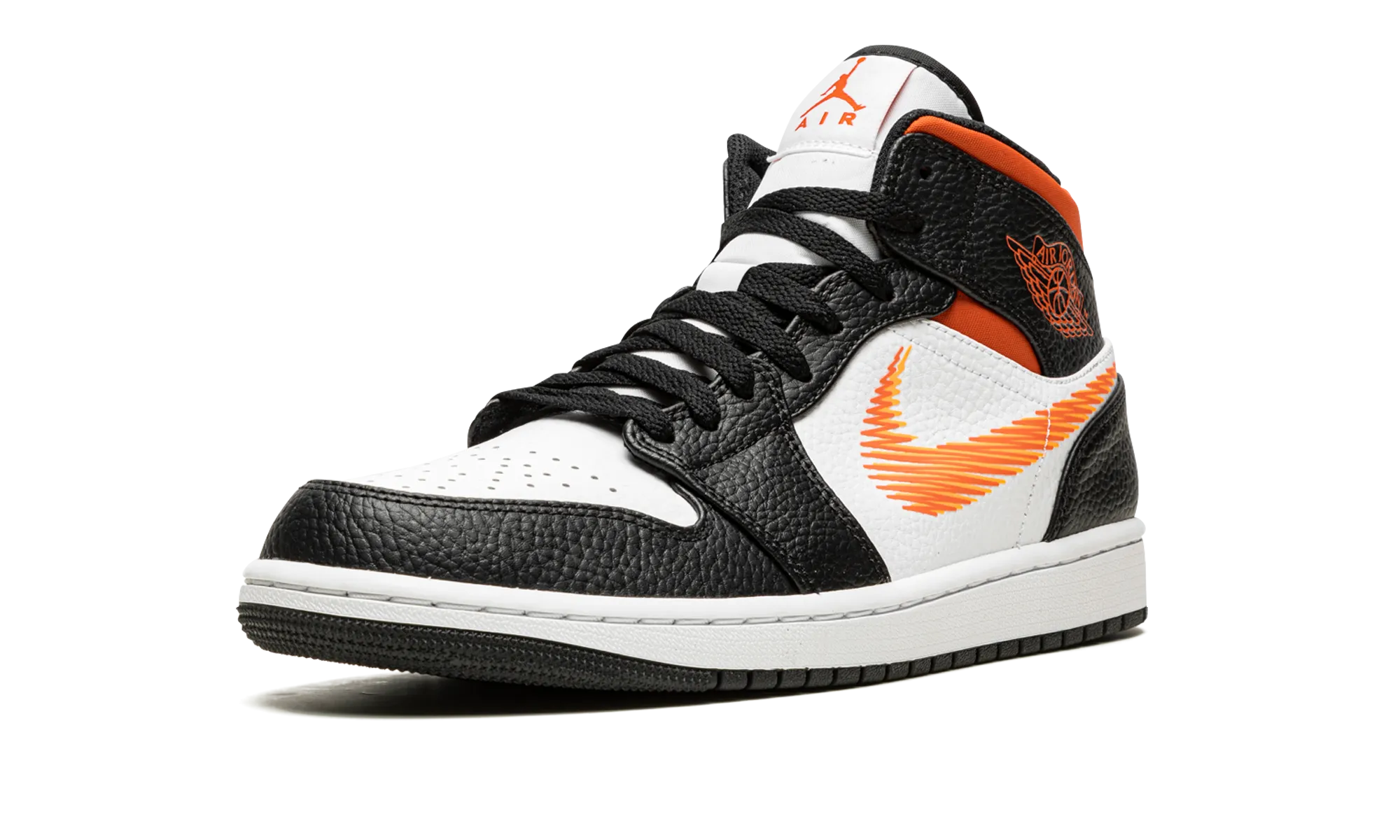 Air Jordan 1 Mid "Zig Zag" Shock-absorbent look Stylish
