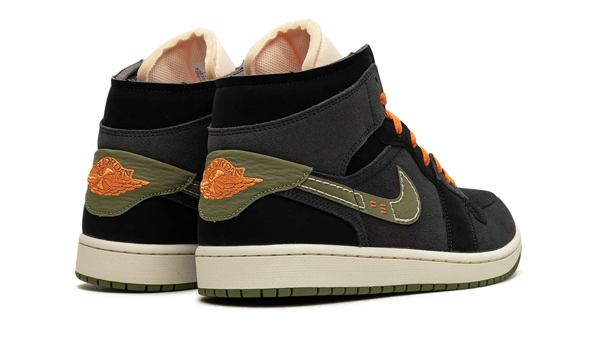 Functional Fit Air Jordan 1 Mid SE Craft "Anthracite Light Olive"