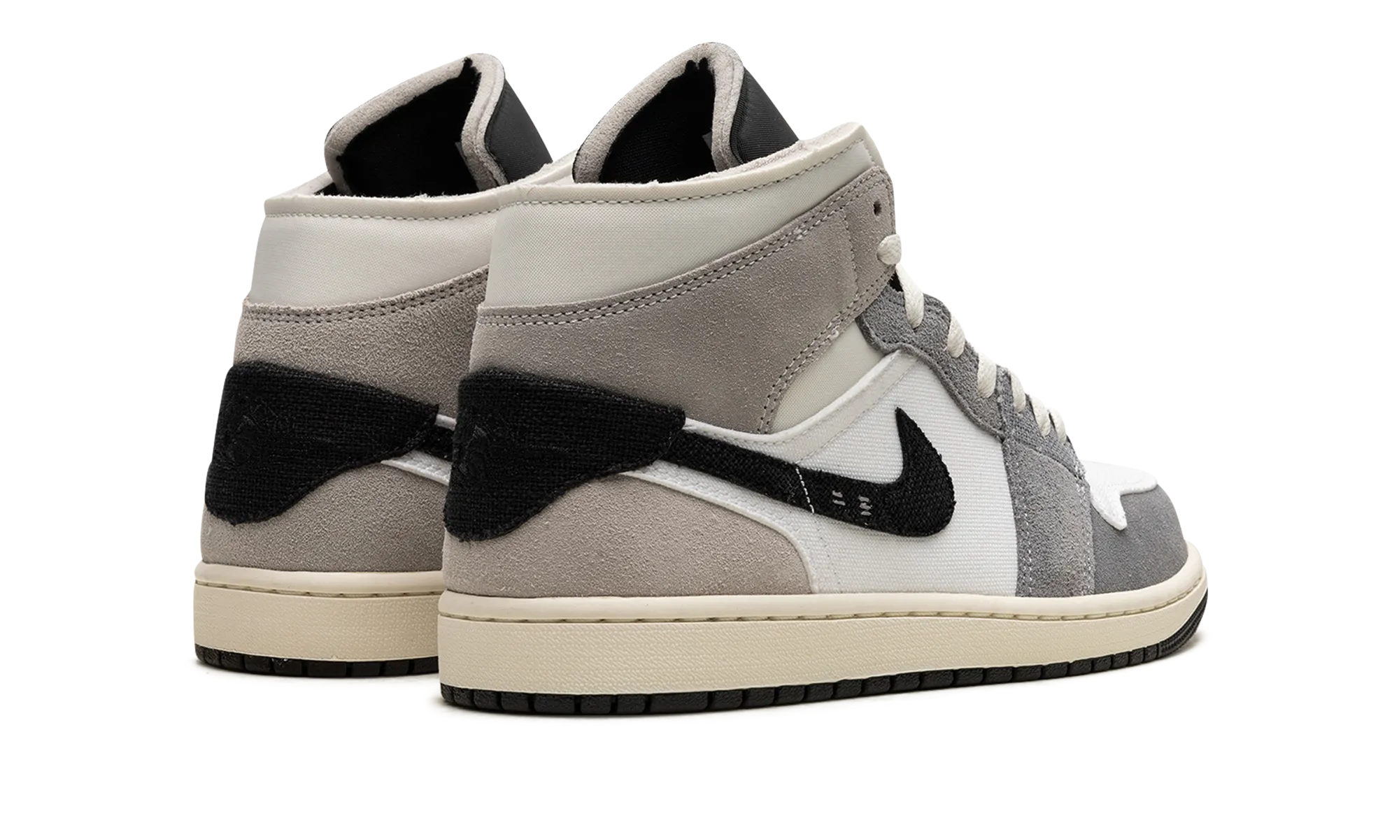 Professional Fit Air Jordan 1 Mid SE Craft "Cement Grey"