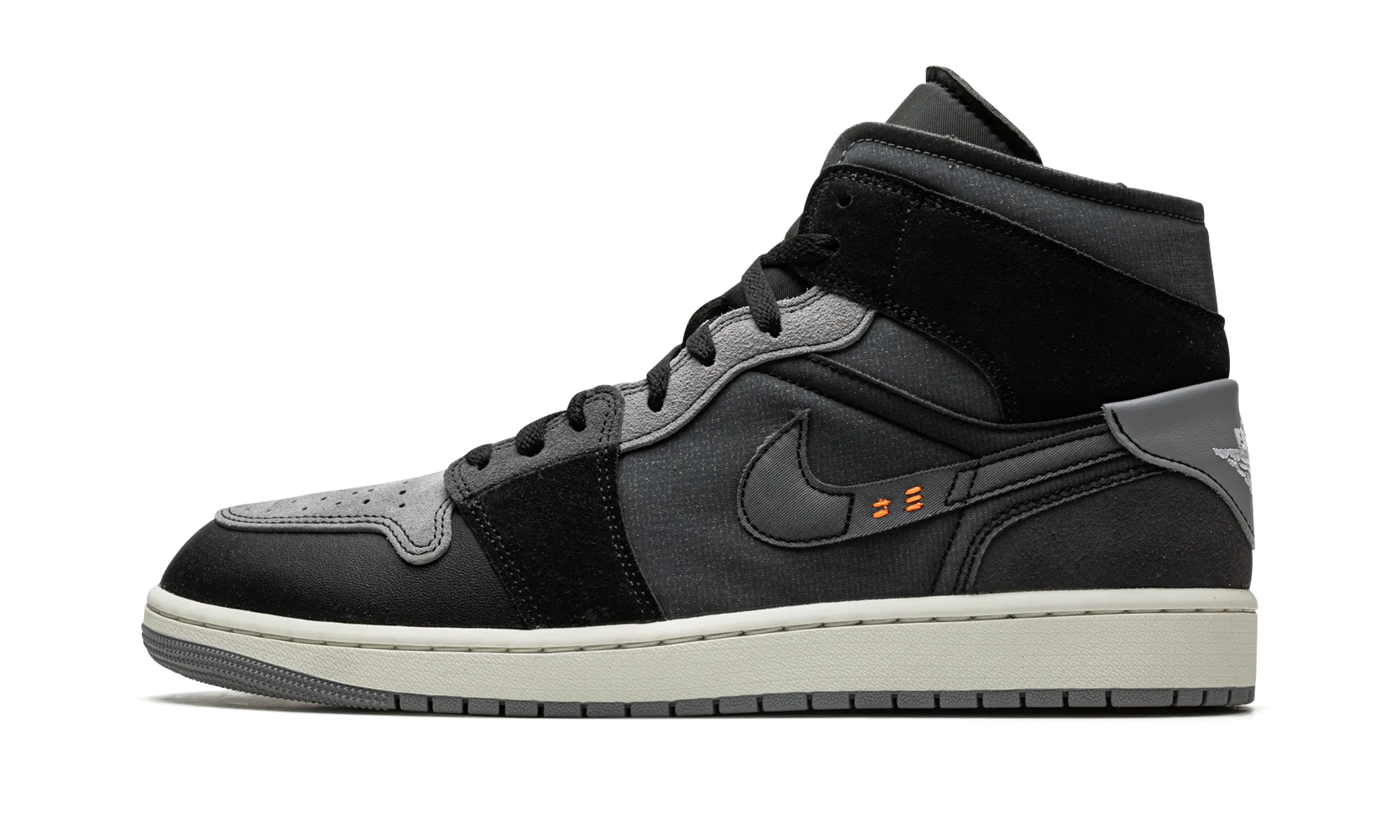 Fashionable Air Jordan 1 Mid SE Craft "Inside Out - Black"