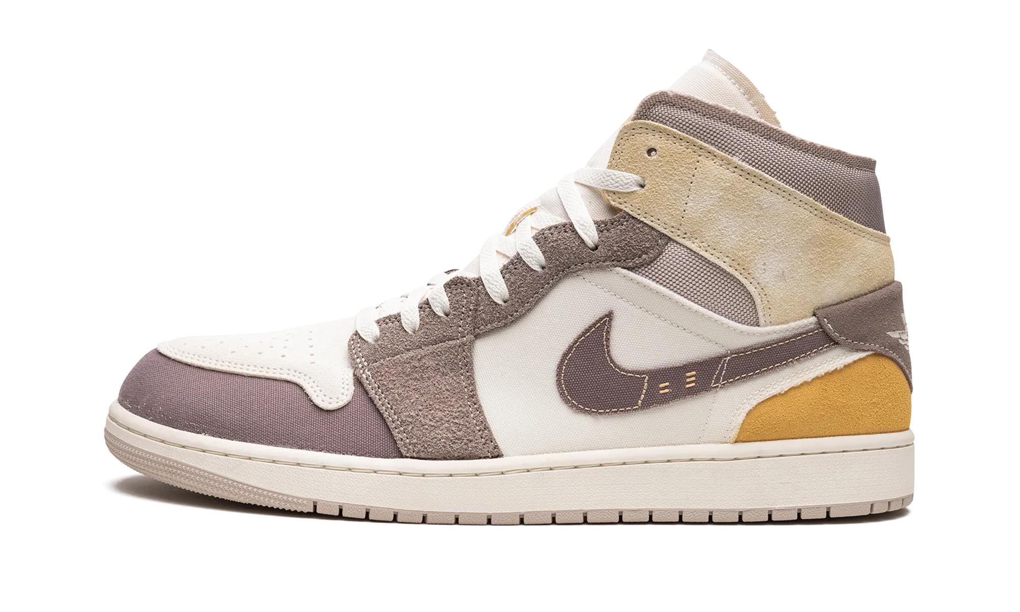 Sleek cushioning Support Tech Air Jordan 1 Mid SE Craft "Taupe Haze"