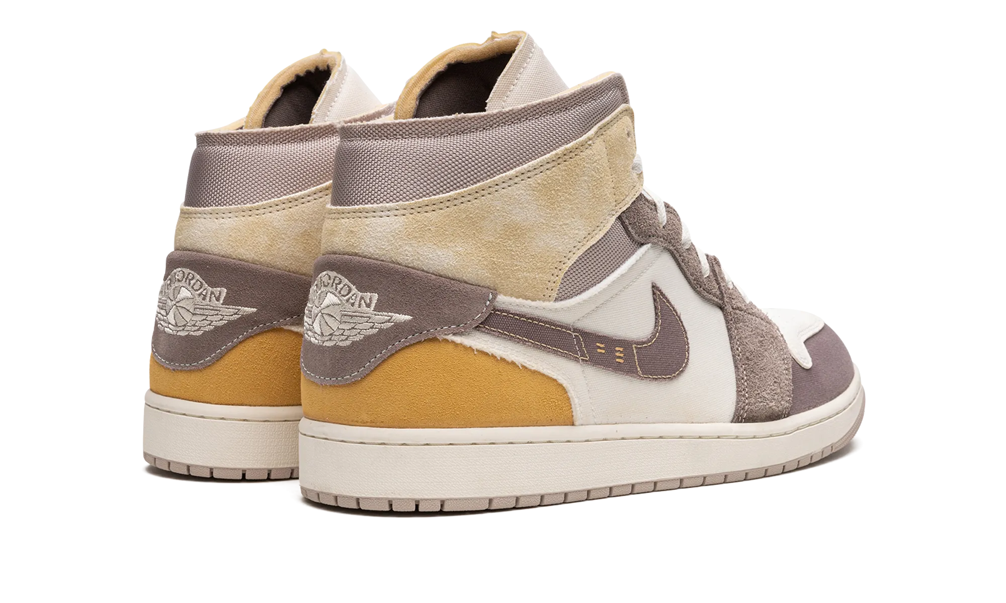 Casual Footwear Structured Form Air Jordan 1 Mid SE Craft "Taupe Haze"