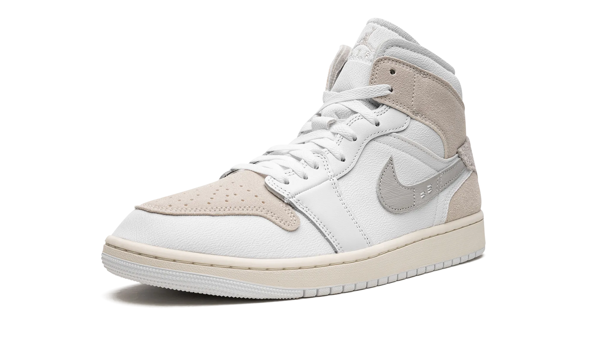 Shock Performance Ethical Manufacturing Air Jordan 1 Mid SE Craft "Tech Grey"