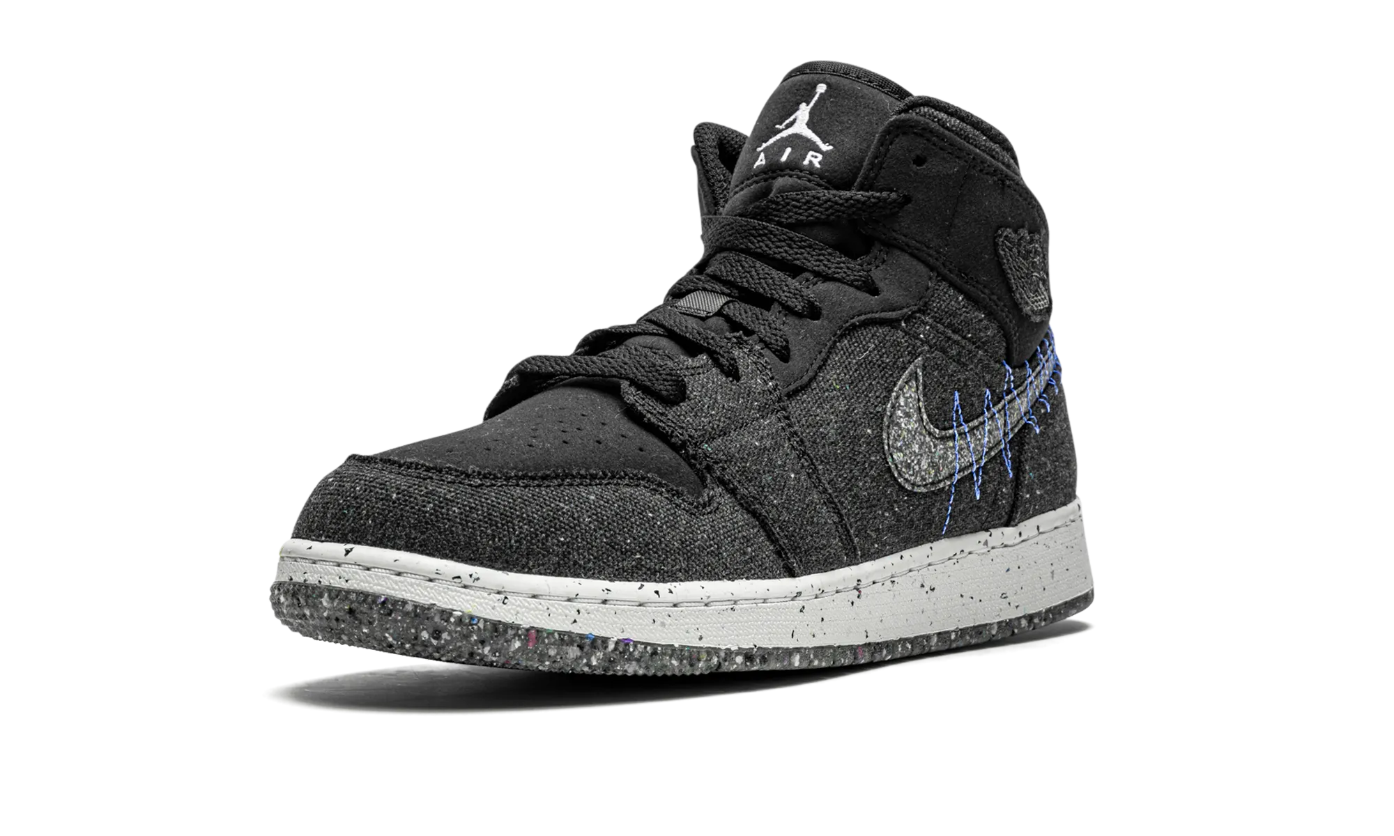 Slip   On Design Air Jordan 1 Mid SE GS