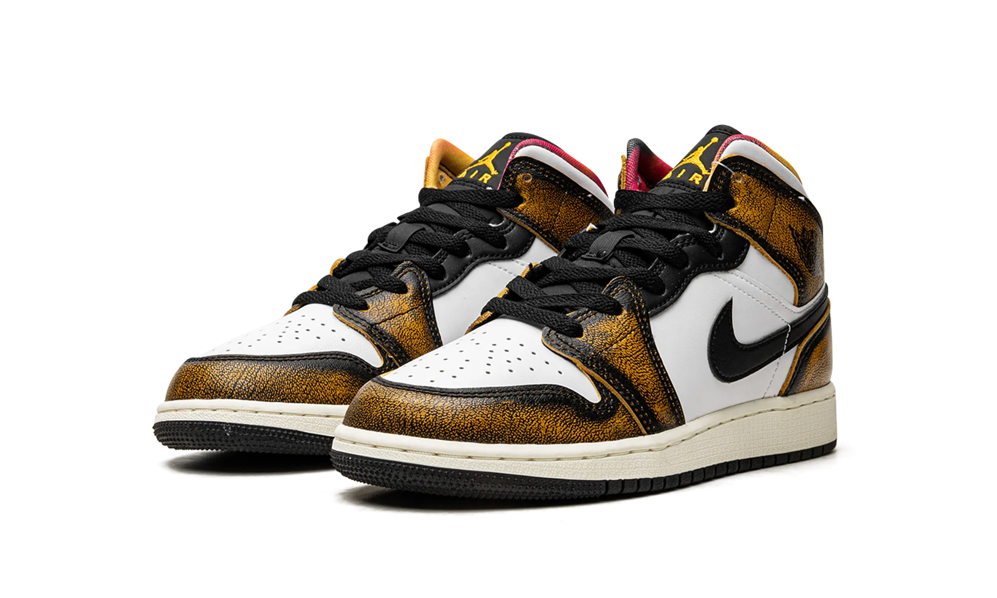 Quick Steps Sustainable Manufacturing AIR JORDAN 1 MID SE GS