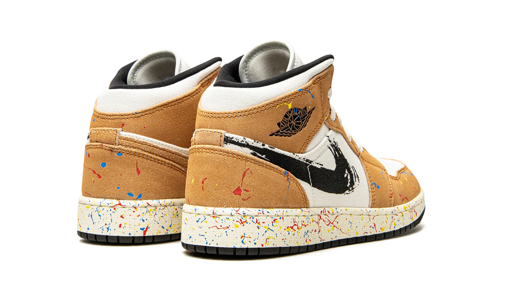 Breathable Insoles Air Jordan 1 Mid SE GS "Brushstroke"