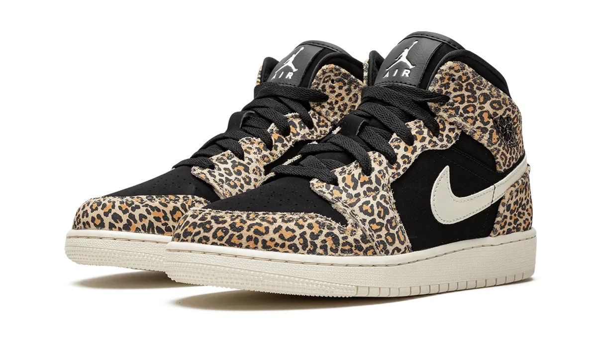 Breath Panel Fresh Move Air Jordan 1 Mid SE GS "Cheetah"