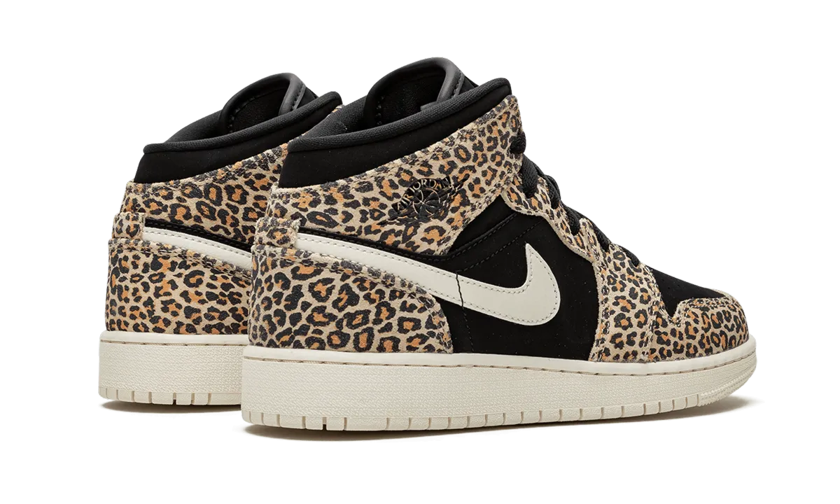 Sneaker Quality Air Jordan 1 Mid SE GS "Cheetah"