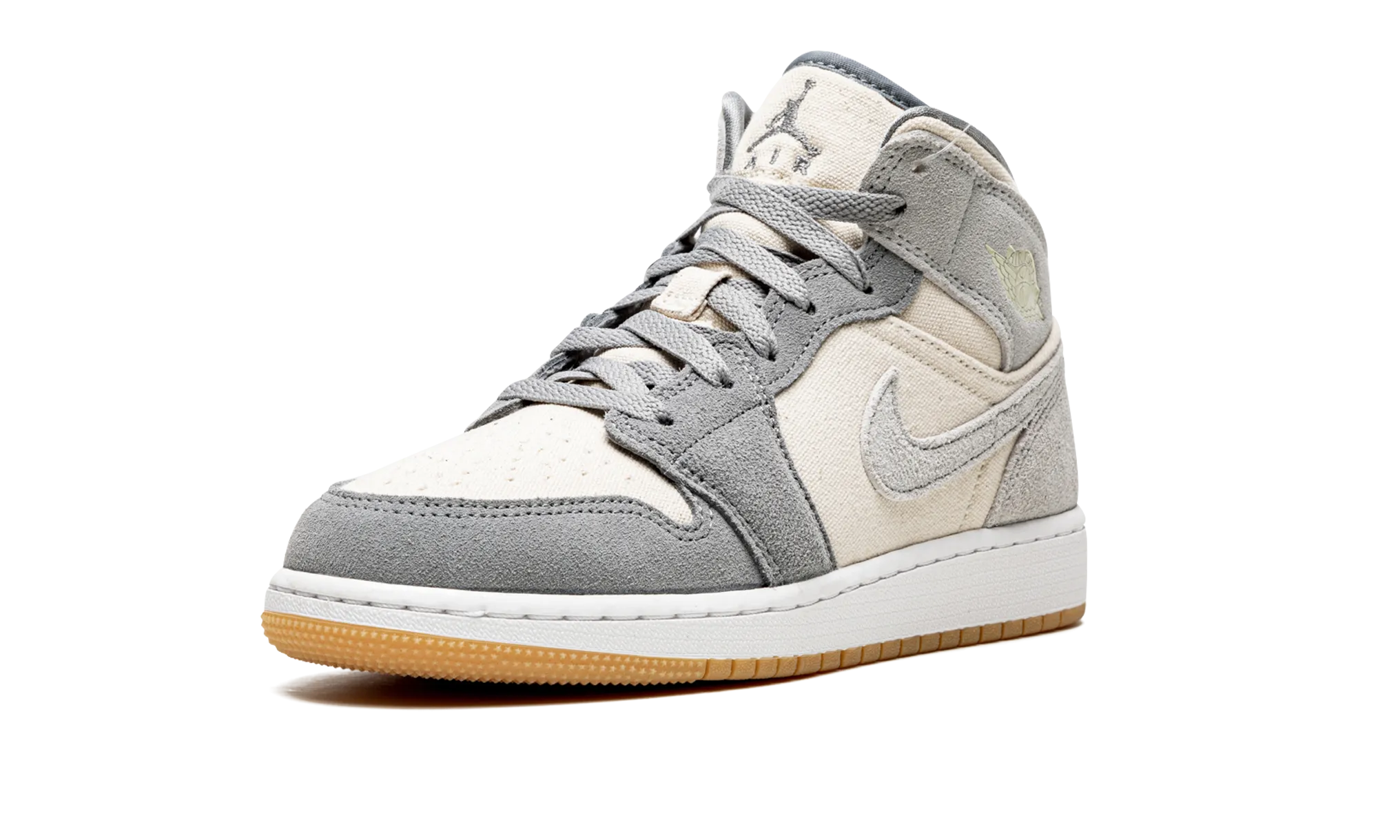 Air Jordan 1 Mid SE GS "Coconut Milk / Particle Grey" Energy Step back to school