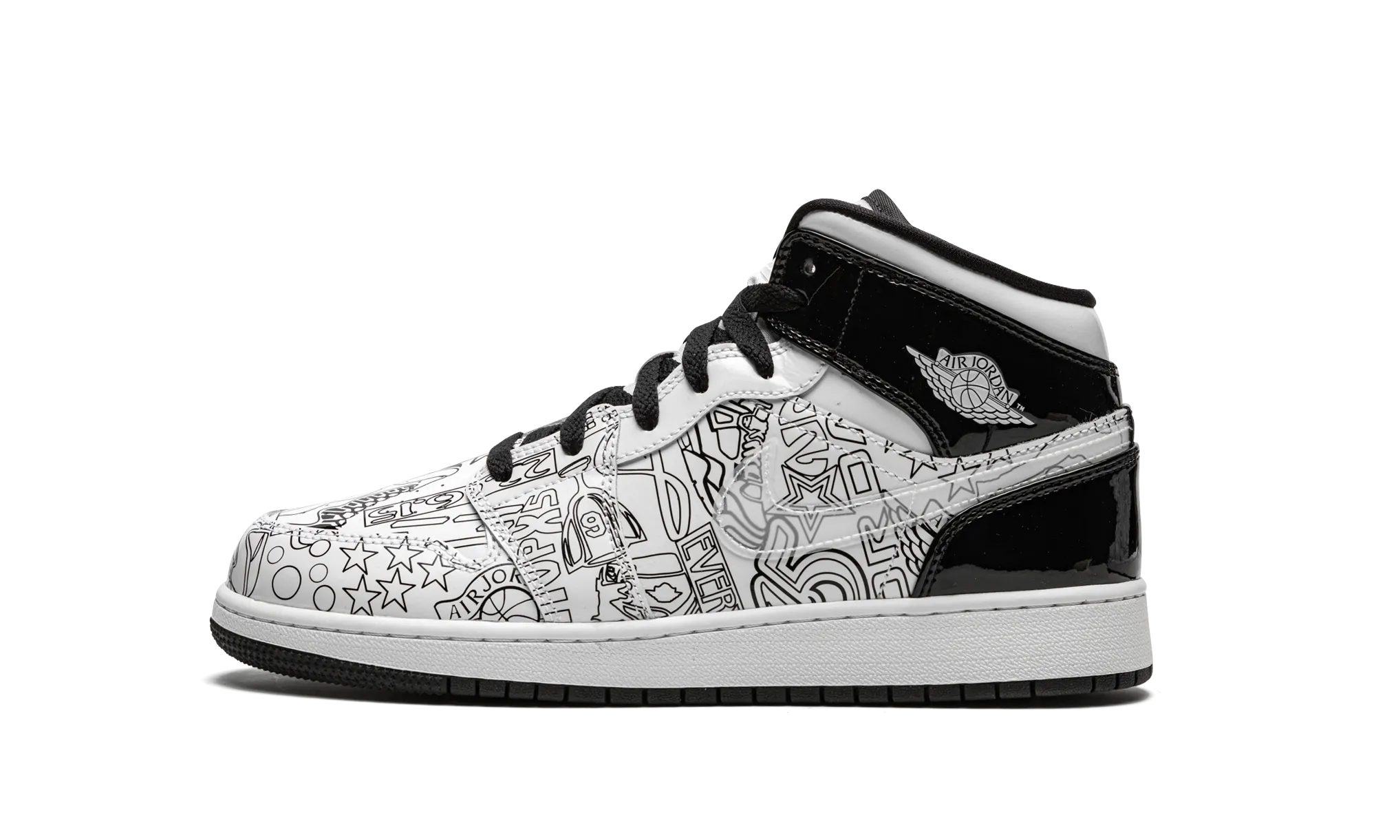 Modern Street Air Jordan 1 MID SE GS "DIY"