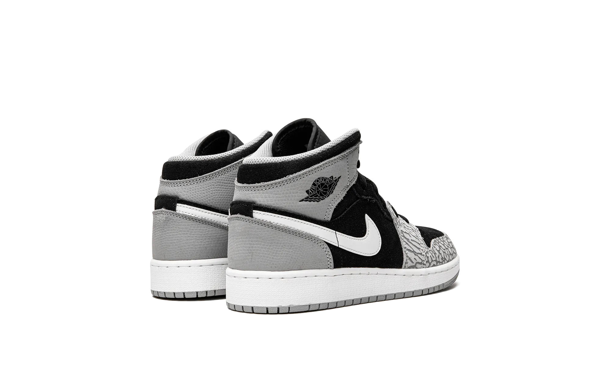 Clean Fit Multi Density Rubber Air Jordan 1 Mid SE GS "Elephant Toe"