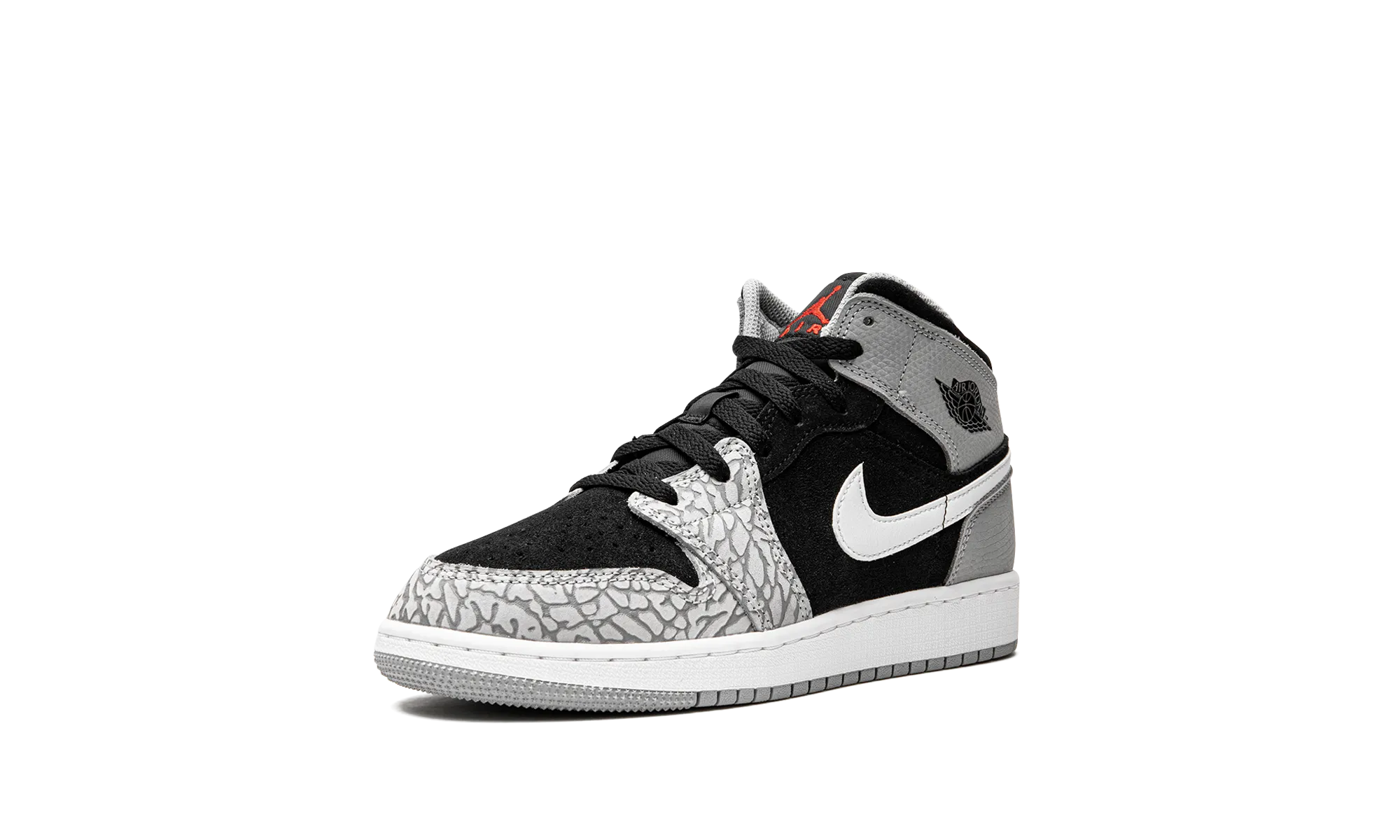 Air Jordan 1 Mid SE GS "Elephant Toe" Enhanced Traction Mid Top