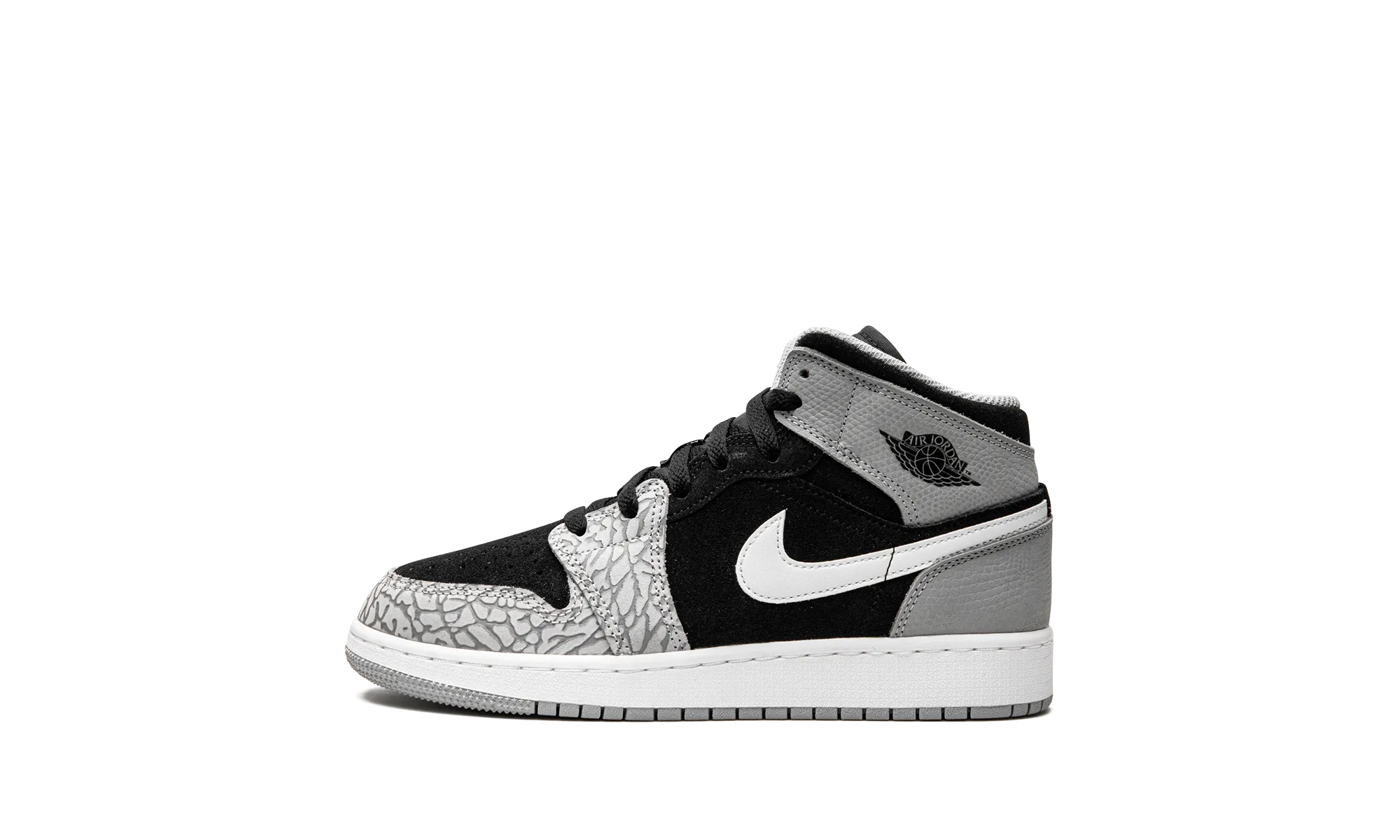 City Runner Air Jordan 1 Mid SE GS "Elephant Toe"