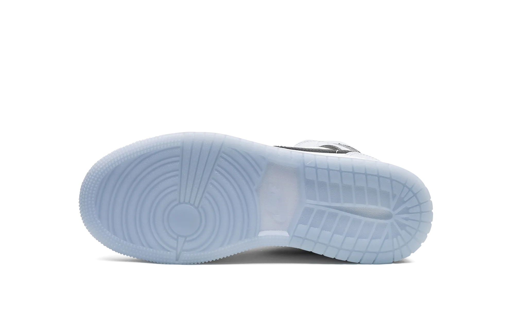 Air Jordan 1 Mid SE GS "Ice Blue" Trail Style