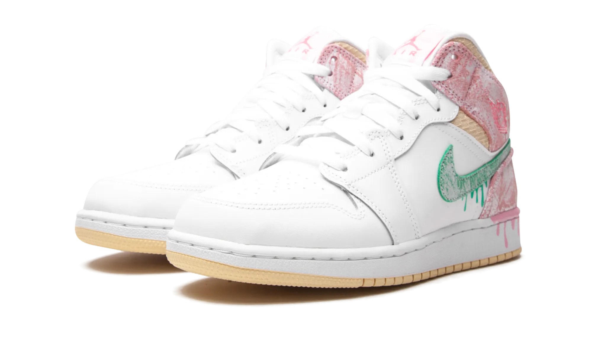 Air Jordan 1 Mid SE GS "Ice Cream" Run Secure