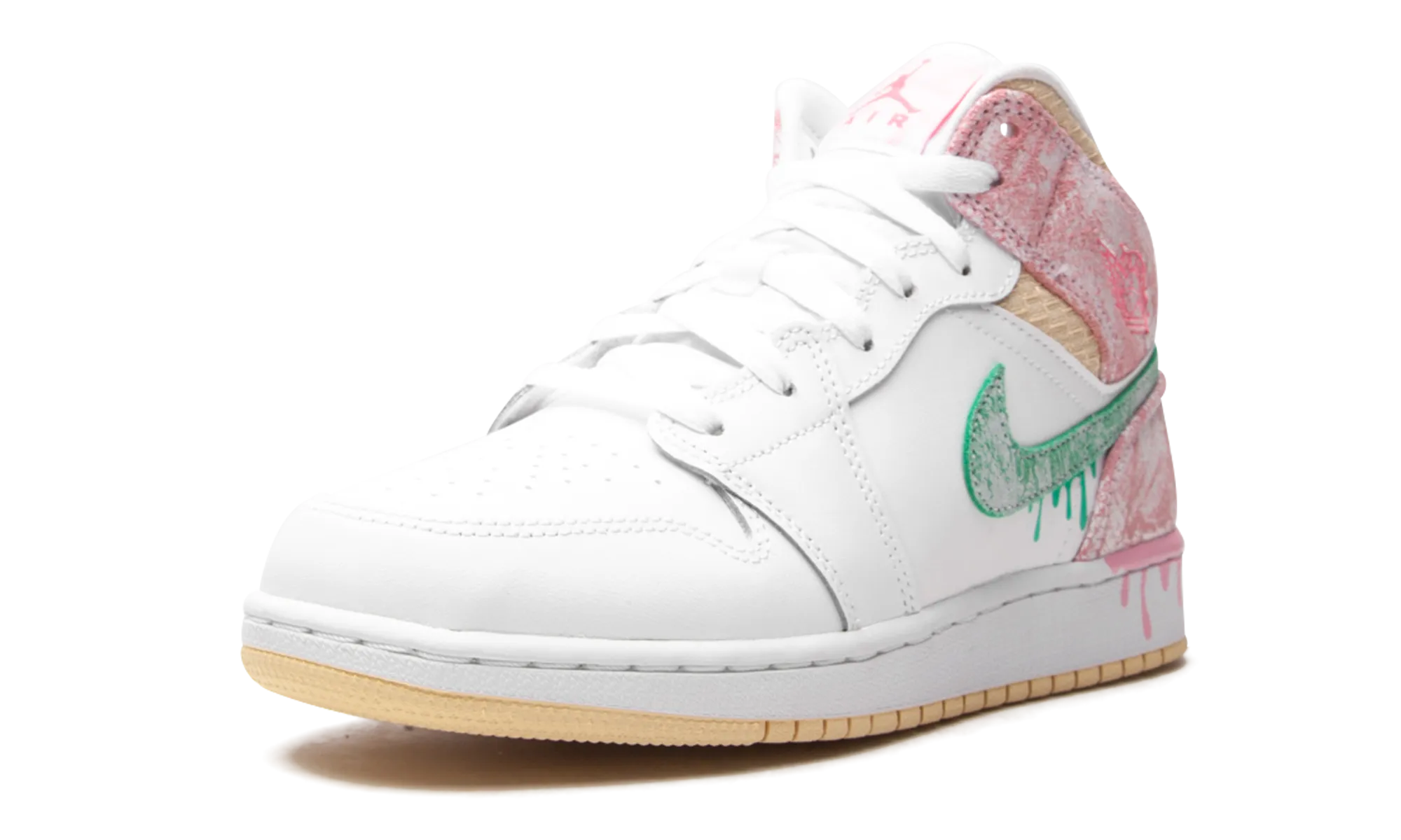 Rolling Gait Design Air Jordan 1 Mid SE GS "Ice Cream"