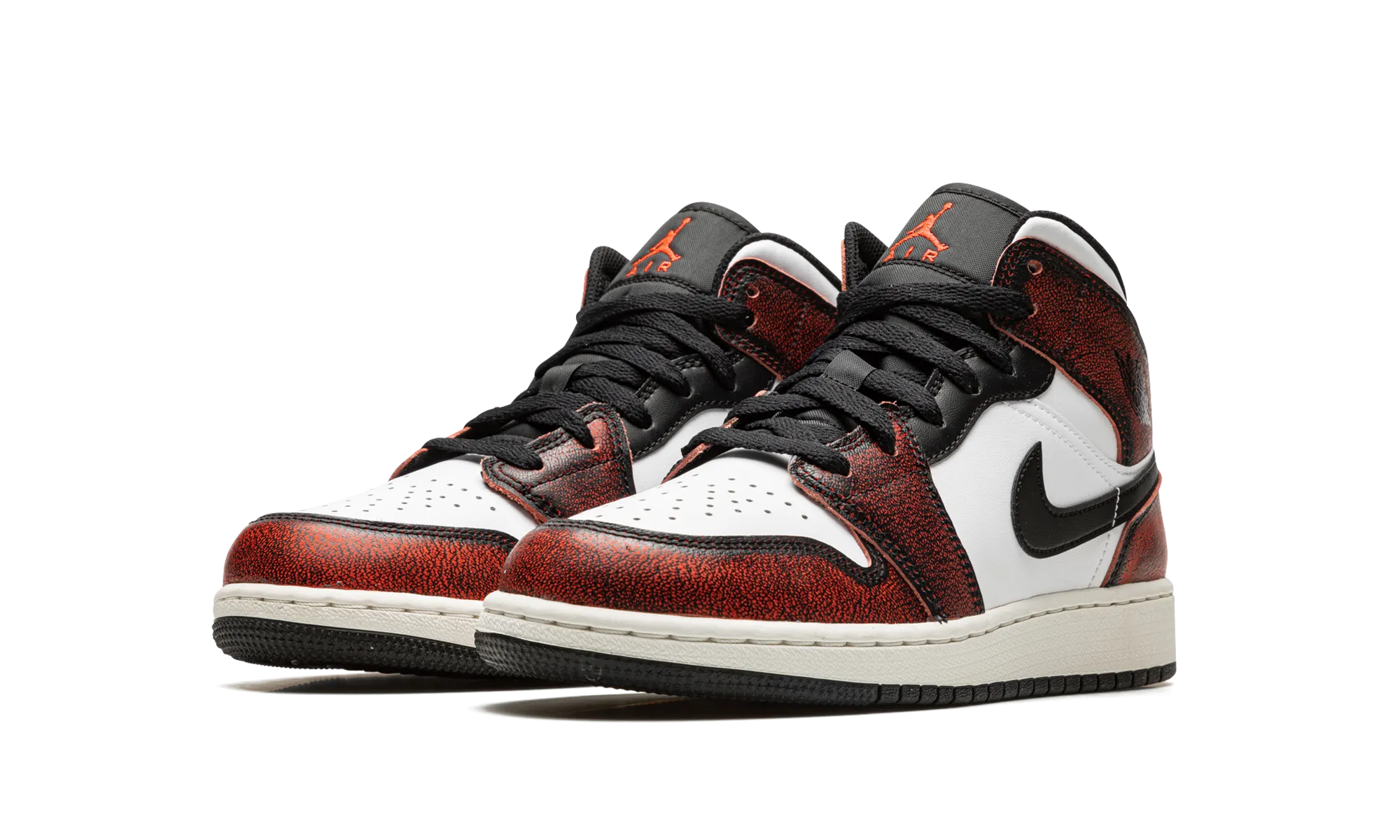 Slip Guard Grip Enhanced Outsole Air Jordan 1 Mid SE GS "Infrared"