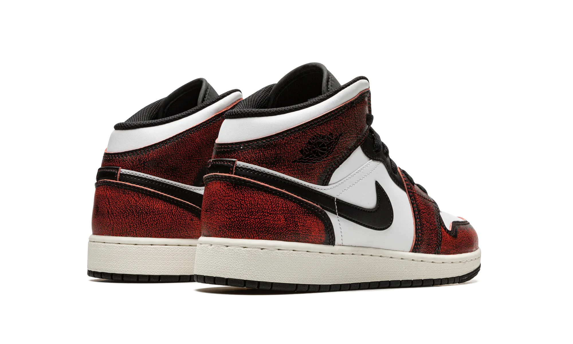Air Jordan 1 Mid SE GS "Infrared" Hyper Durable Outsole
