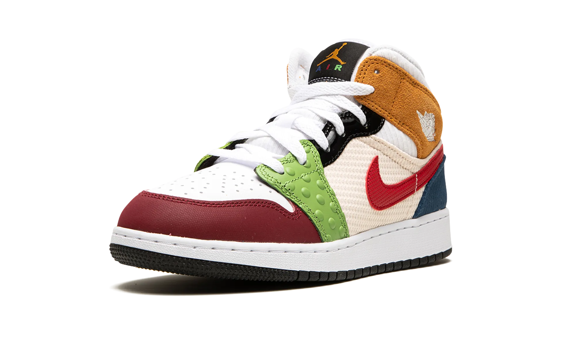 Basic Style Ready Anywhere Air Jordan 1 Mid SE GS "Messy Room"