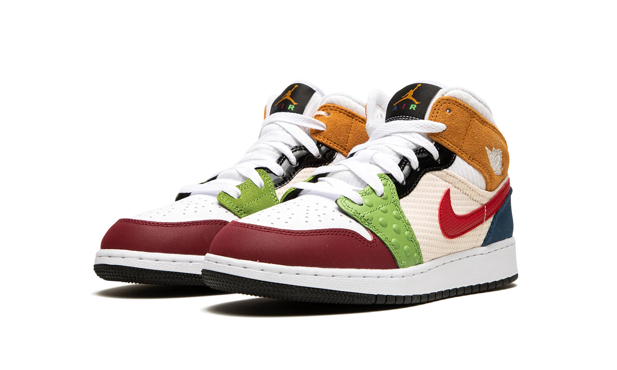 Air Jordan 1 Mid SE GS "Messy Room" Fast Steps
