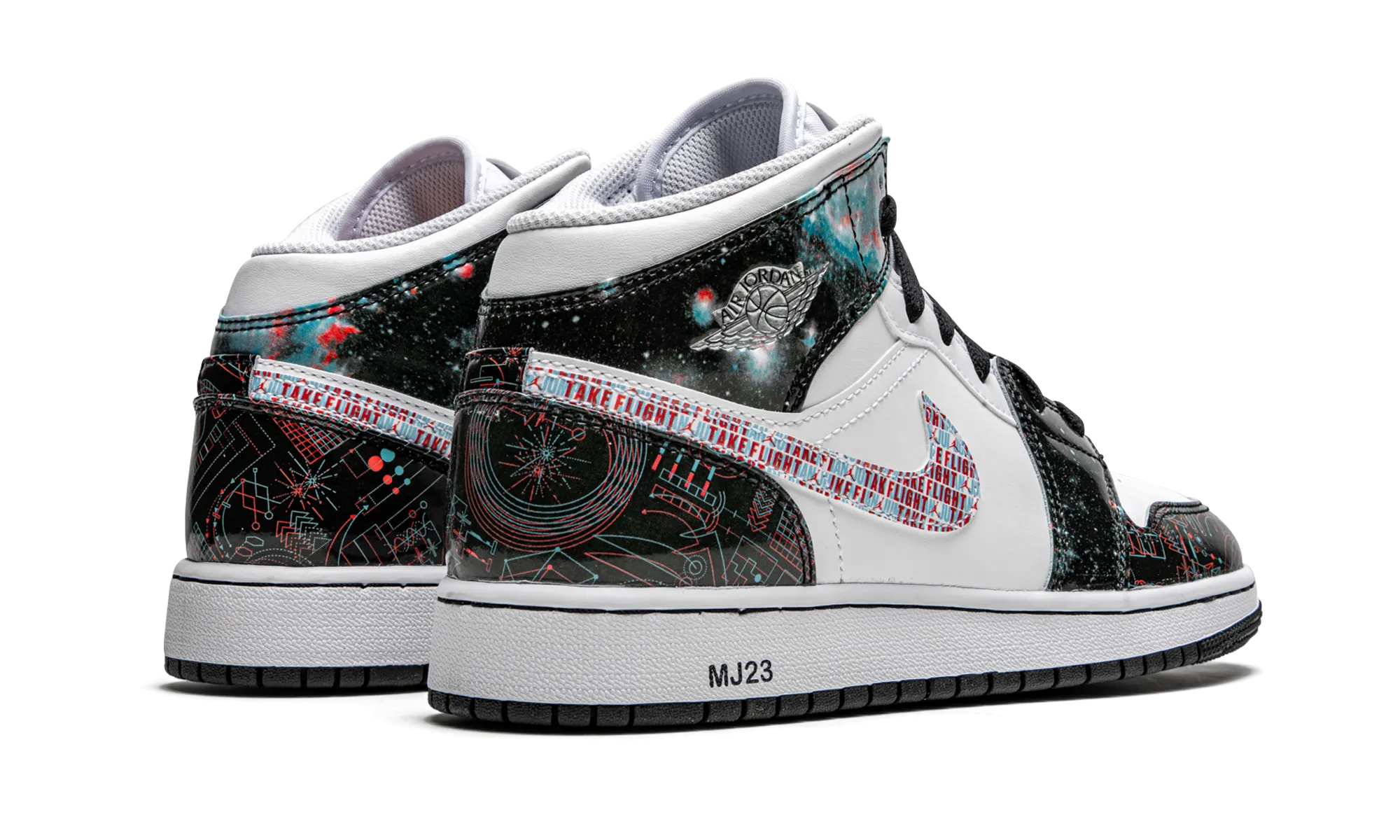High Traction Grip High-performance ease Air Jordan 1 Mid SE GS "Take Flight"