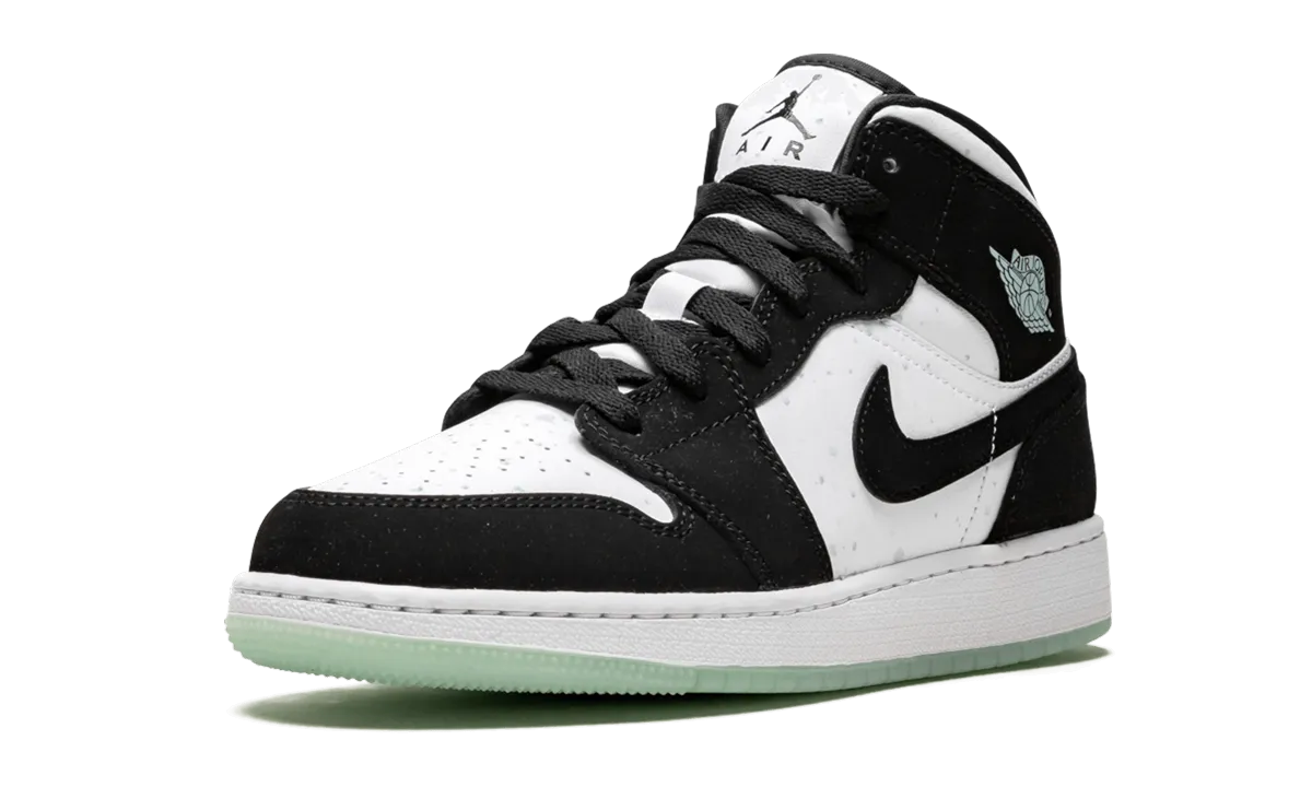 Air Jordan 1 MID SE GS "TEAL TINT" Quick Dry Technology Hyperlock Heel