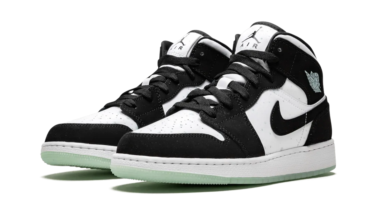 Air Jordan 1 MID SE GS "TEAL TINT" Heel Fit Low   Top
